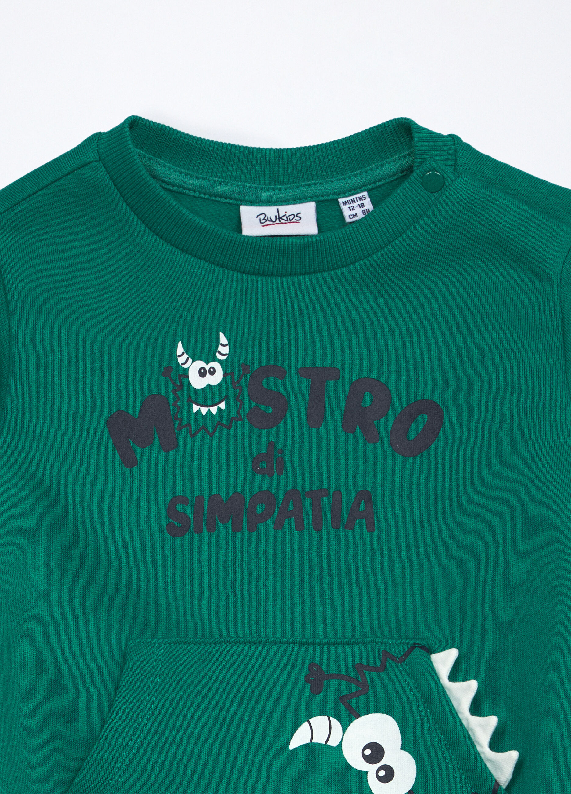 Jogging set in french terry di cotone neonato_2