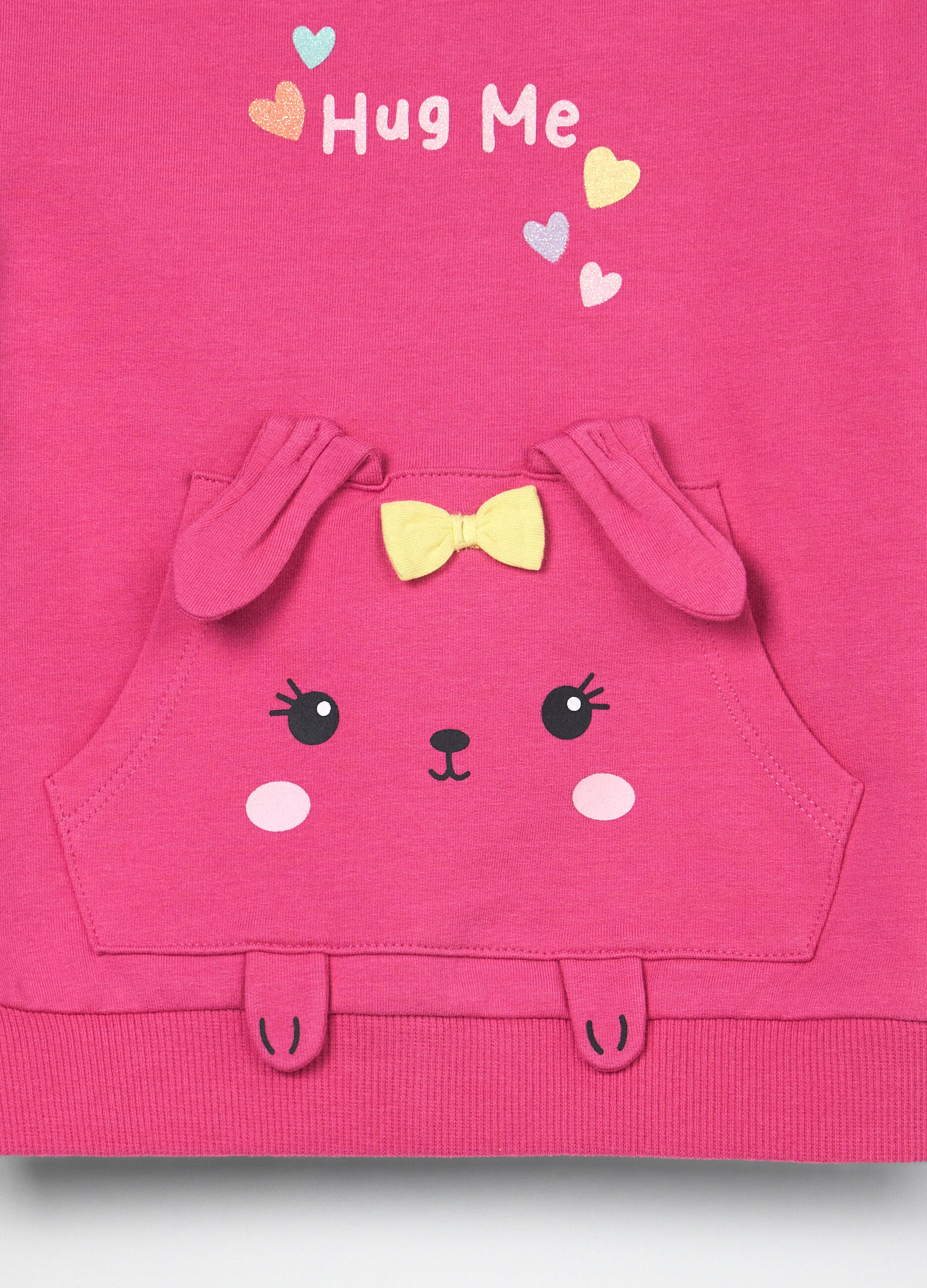 Jogging set in french terry di cotone stretch neonata_2