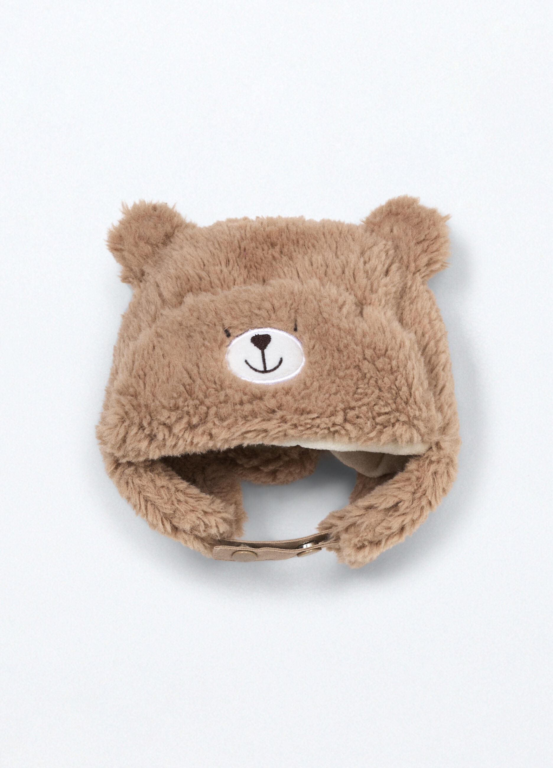 Berretto in eco fur neonato_0