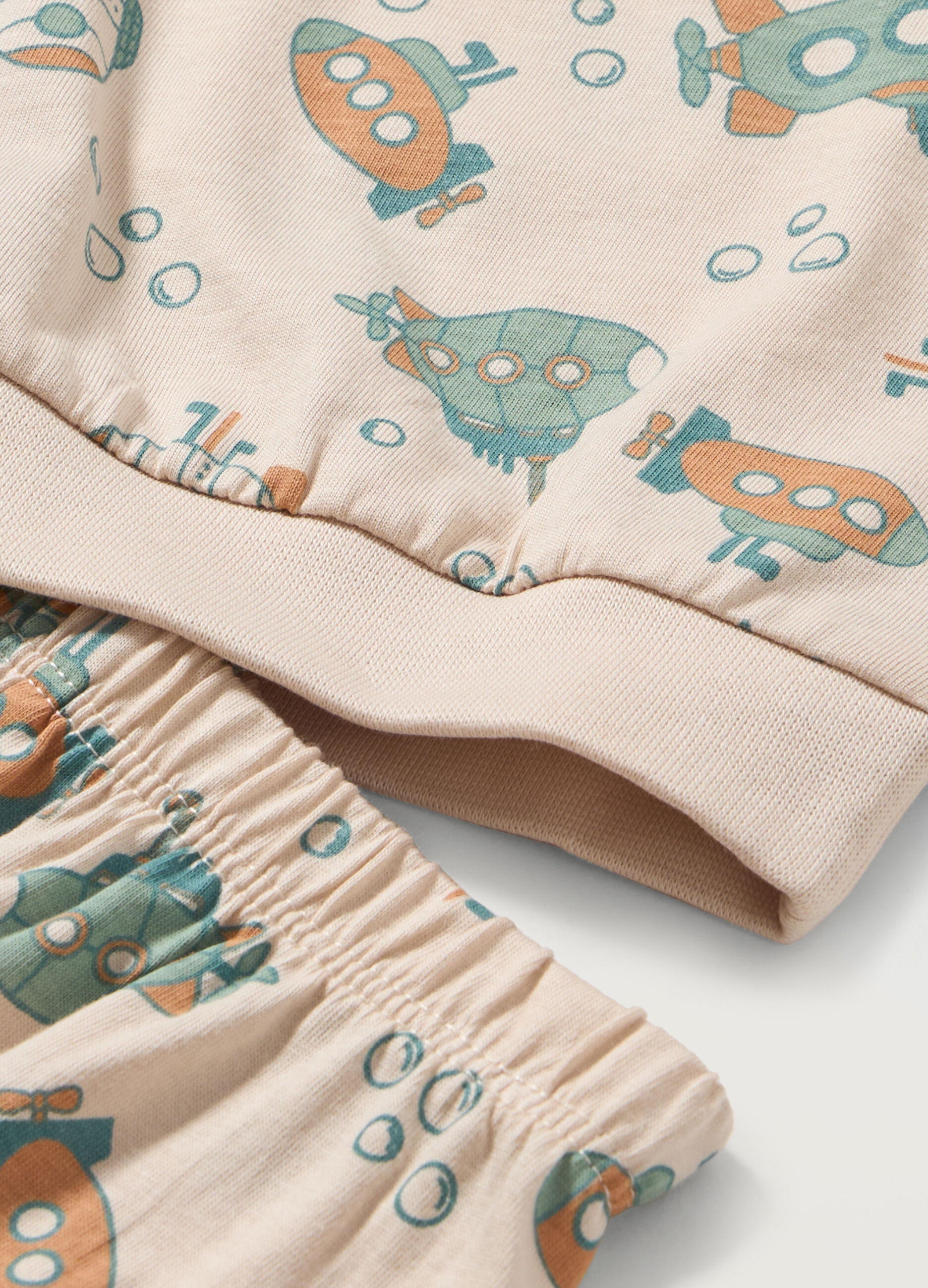 Pigiama in puro cotone neonato_1