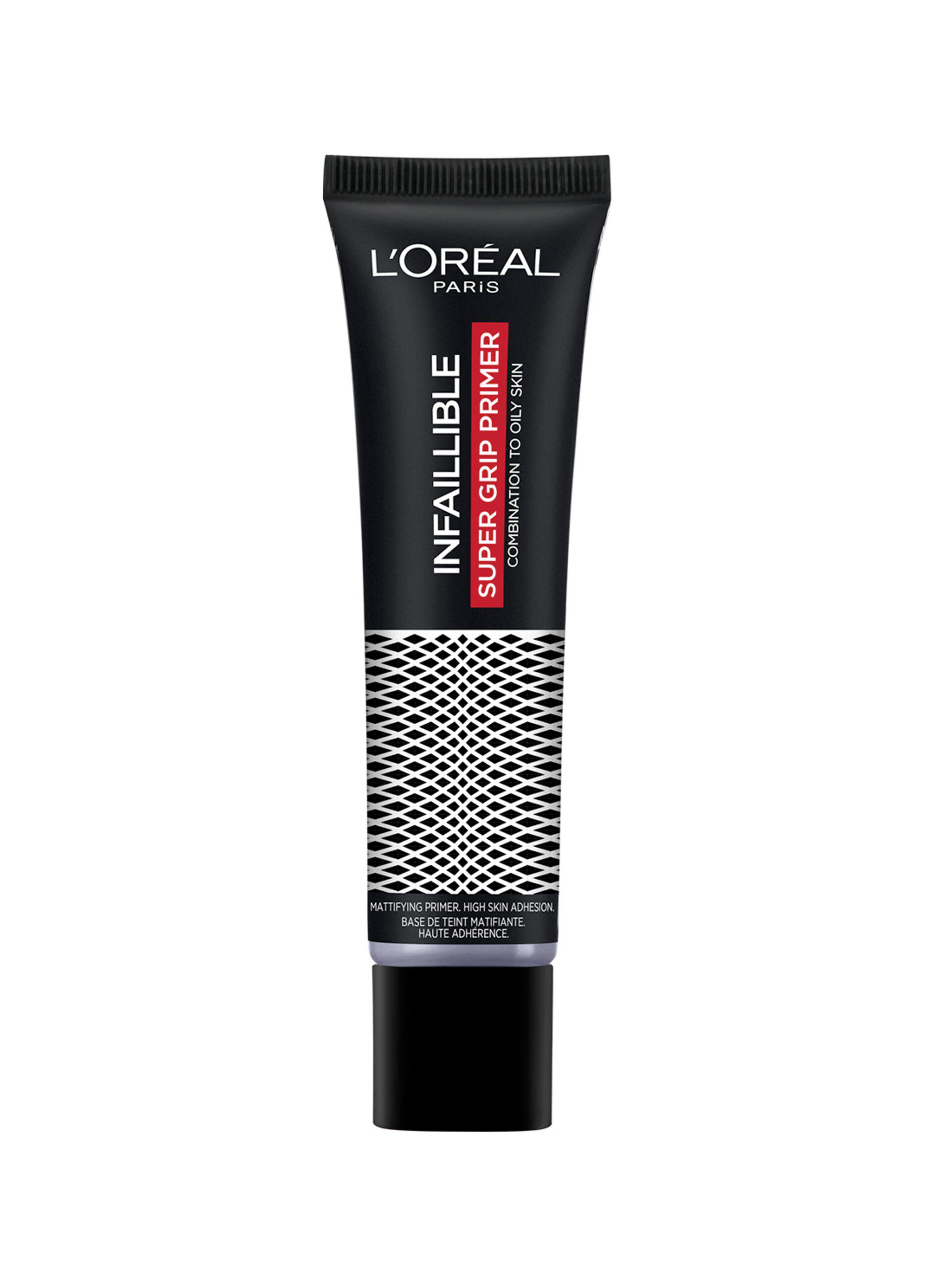 L'Oréal Paris Primer Infaillible Super Grip Primer, Primer Mattificante per Trucco Viso, Trasparente, 20 ml._0