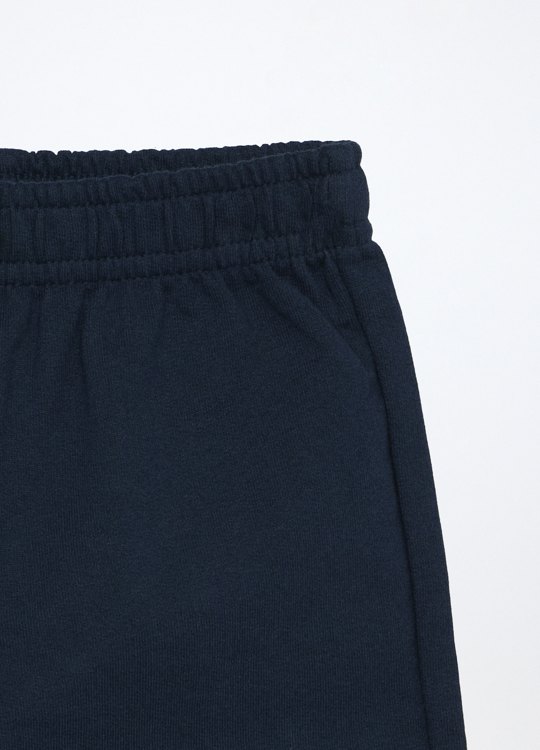 Jogging set in french terry di puro cotone neonato_3