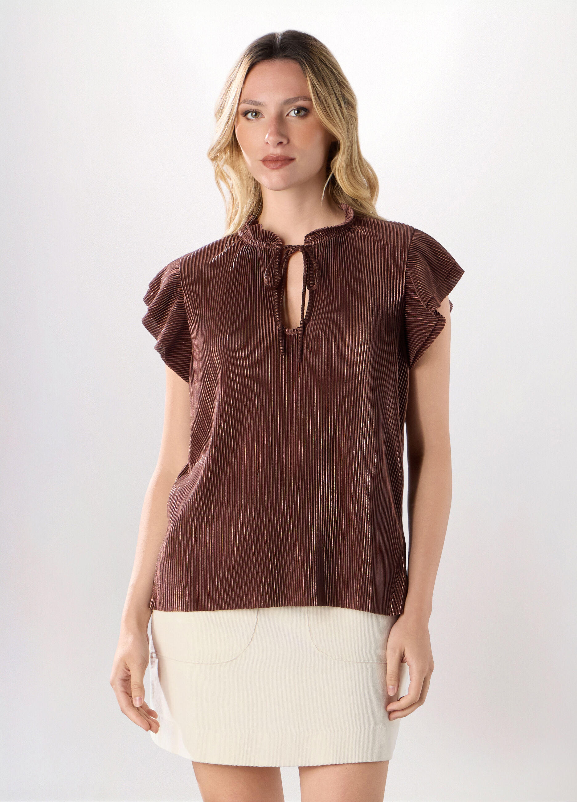 Blusa in costina donna_0