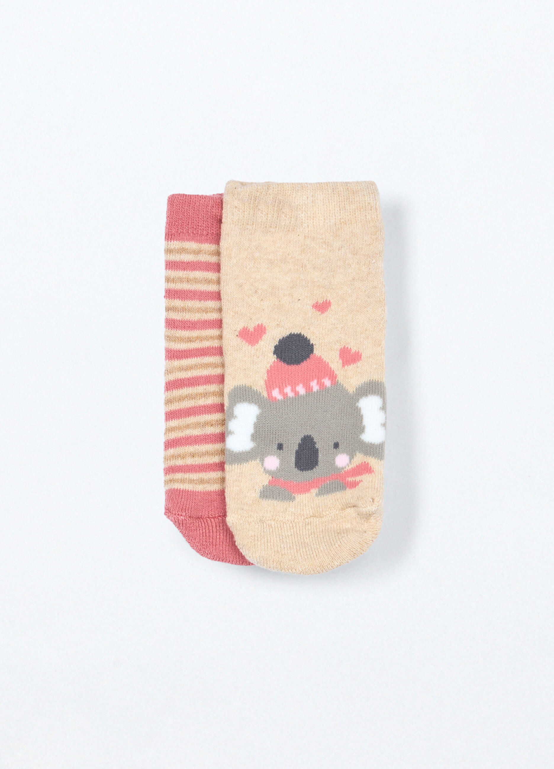 Pack 2 calzini antiscivolo neonata_1