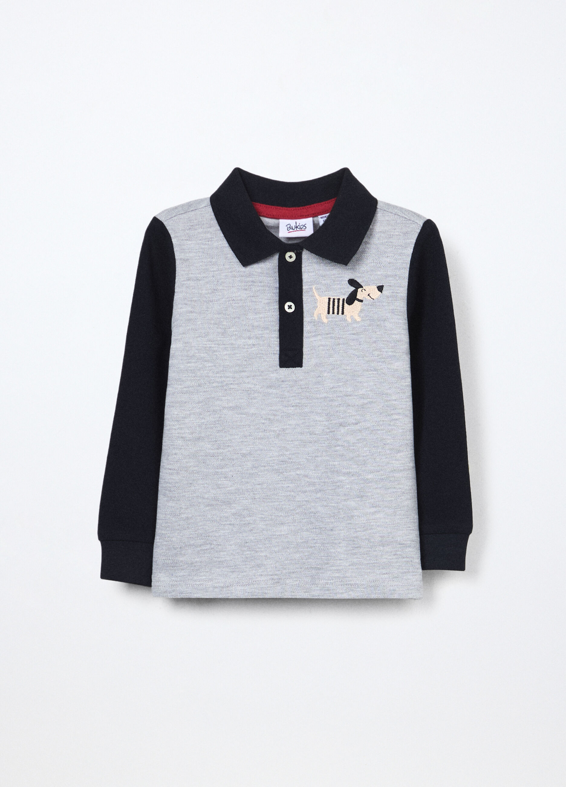 Polo in cotone Piquet neonato_0