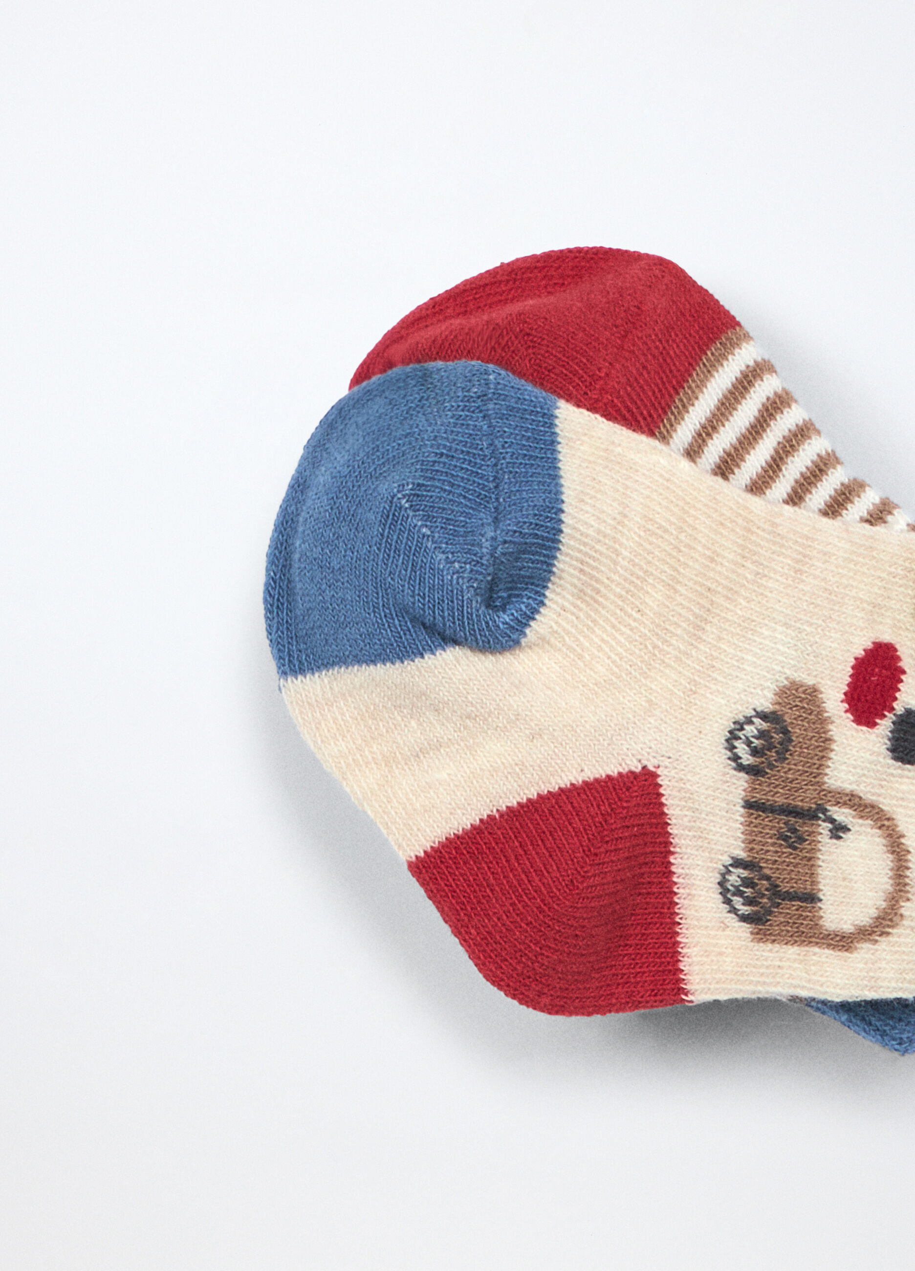 Pack 2 calzini corti misto cotone neonato_2