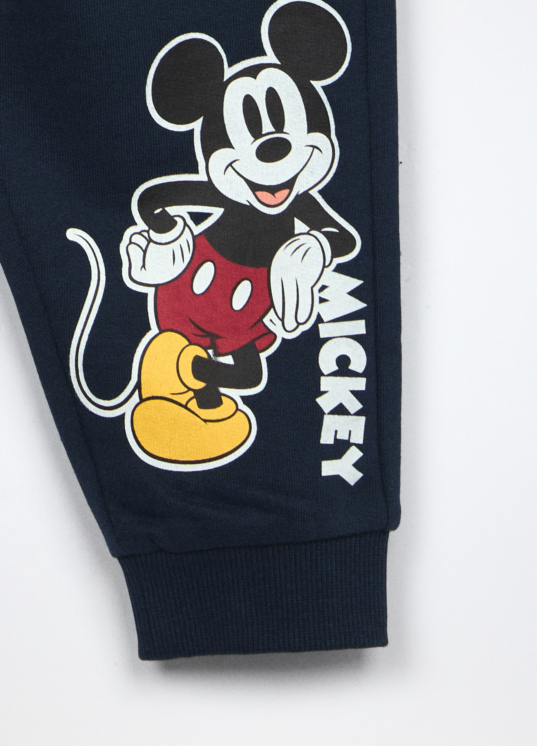 Jogging set in french terry di puro cotone neonato_3