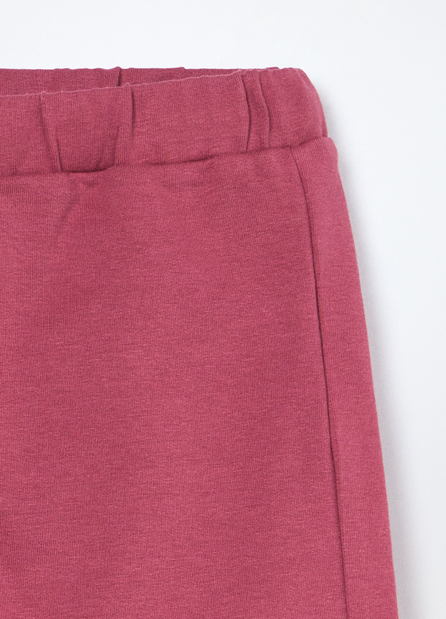 Jogging set in french terry di cotone stretch neonata_3