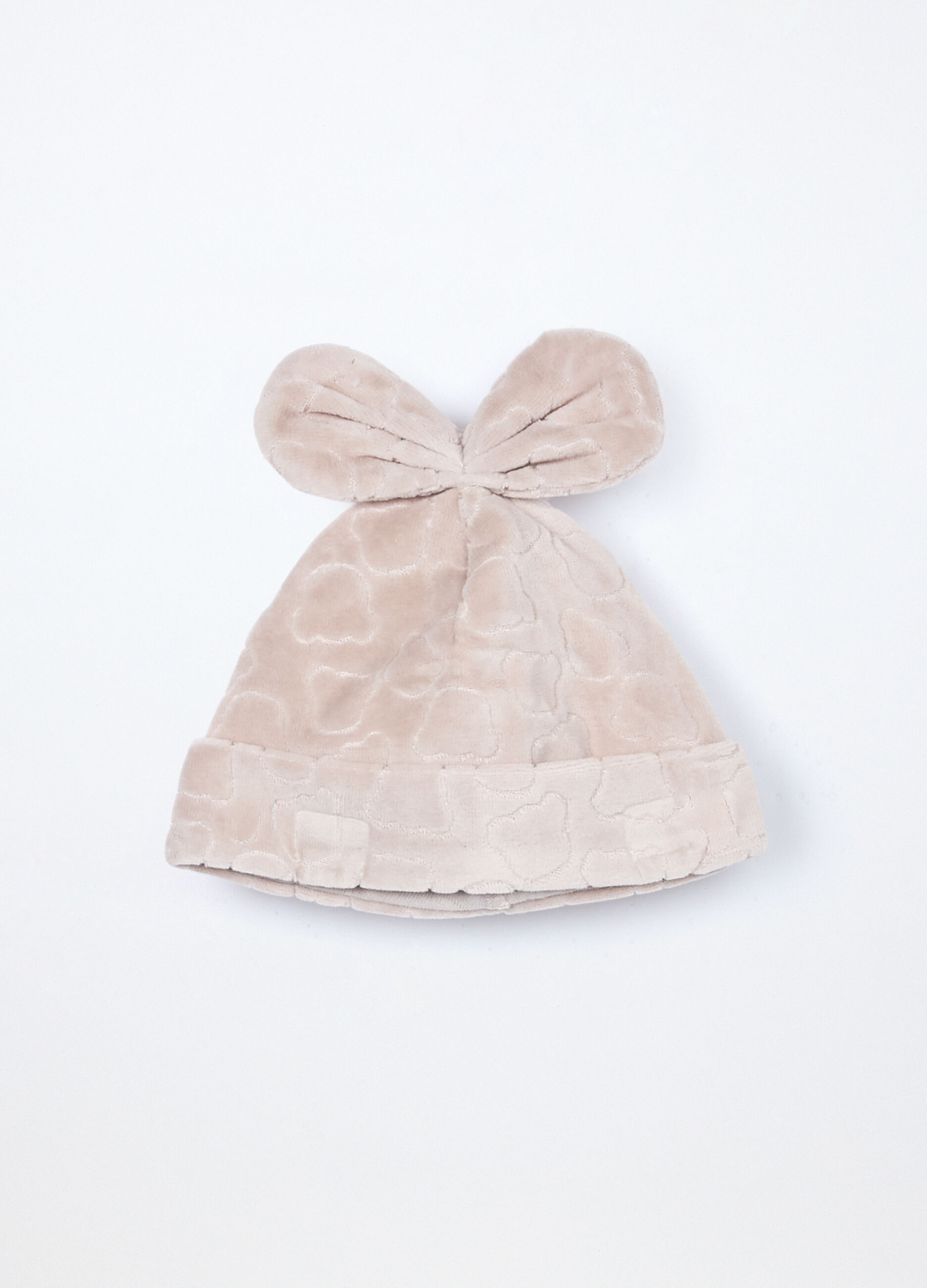 Berretto misto cotone velour_0