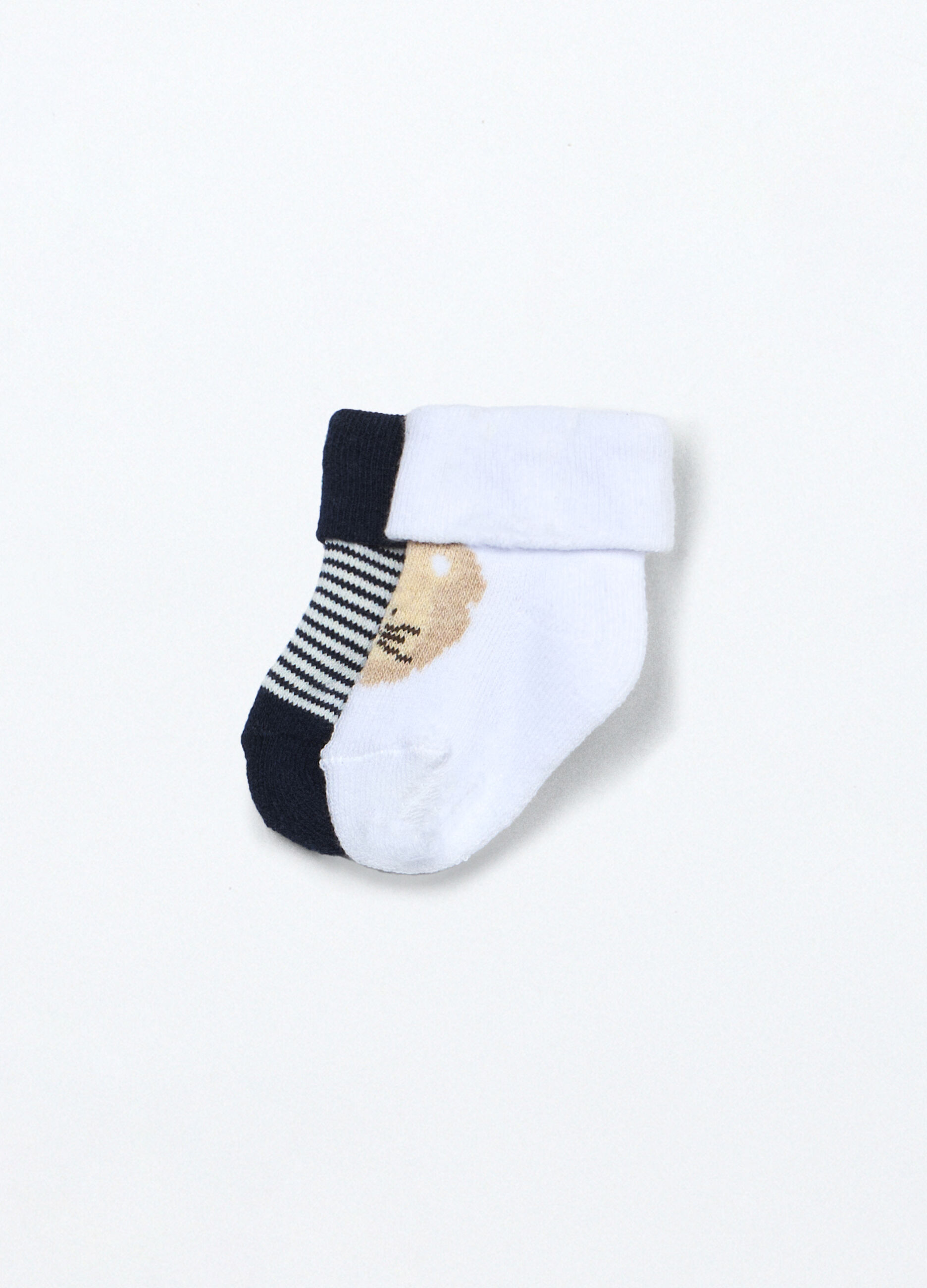 Pack 2 calze in spugna misto cotone_0