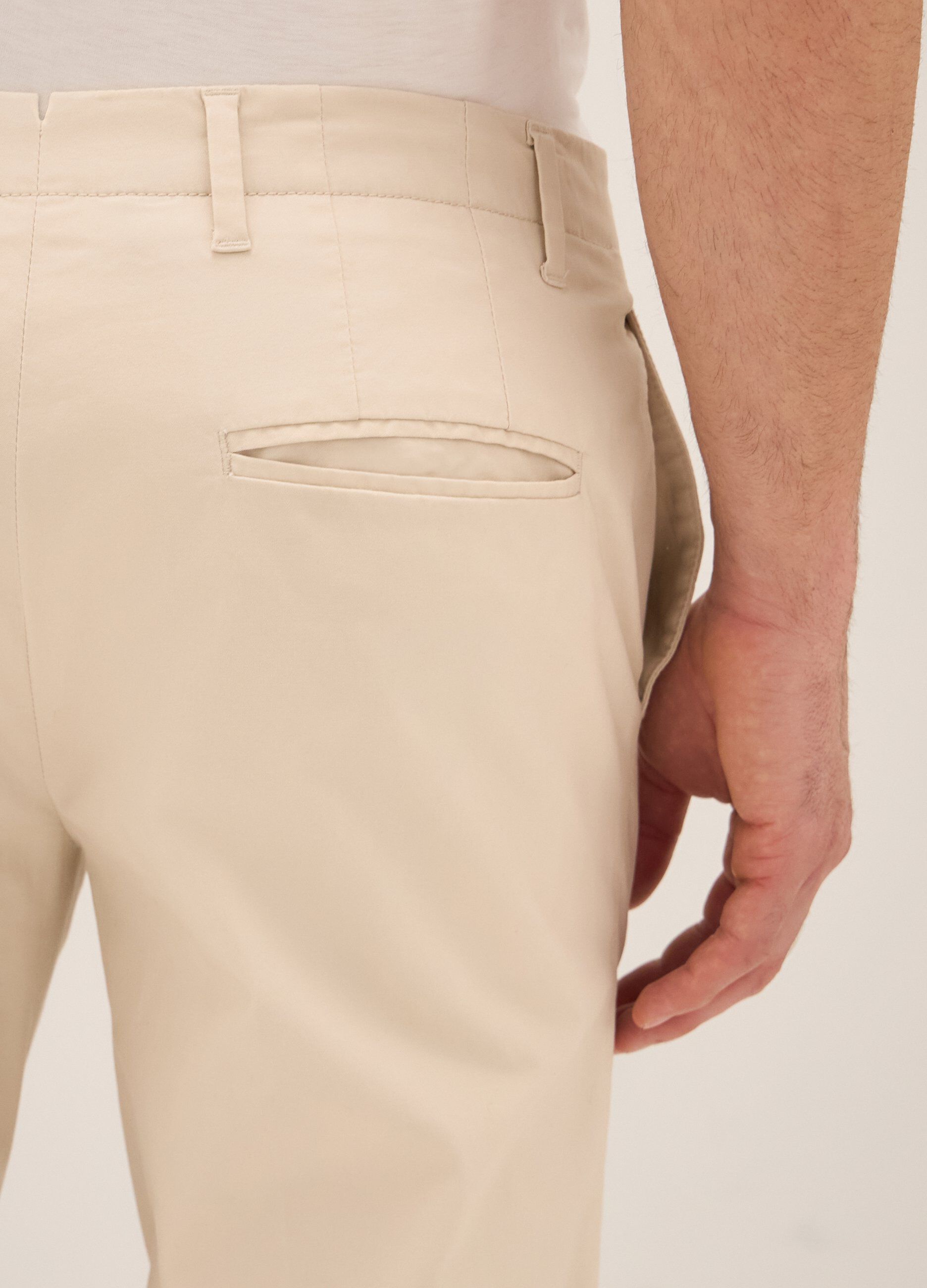 Pantaloni Rumford in cotone stretch uomo_2