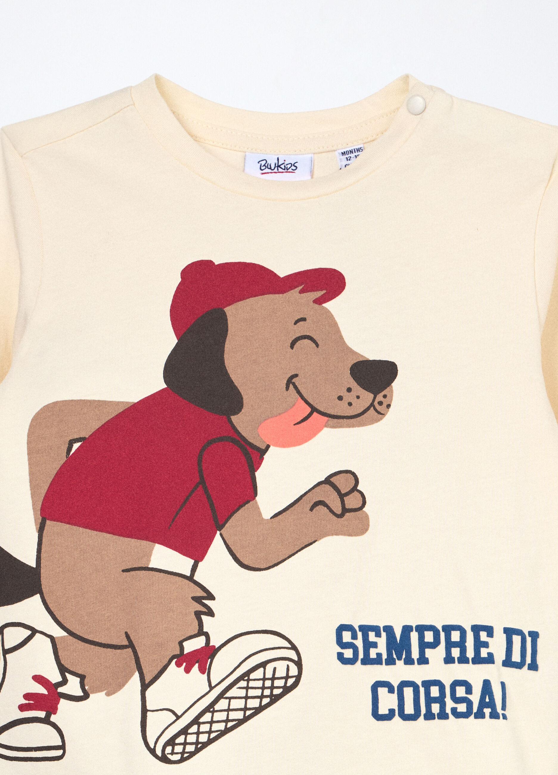 T-shirt in jersey di puro cotone neonato_2