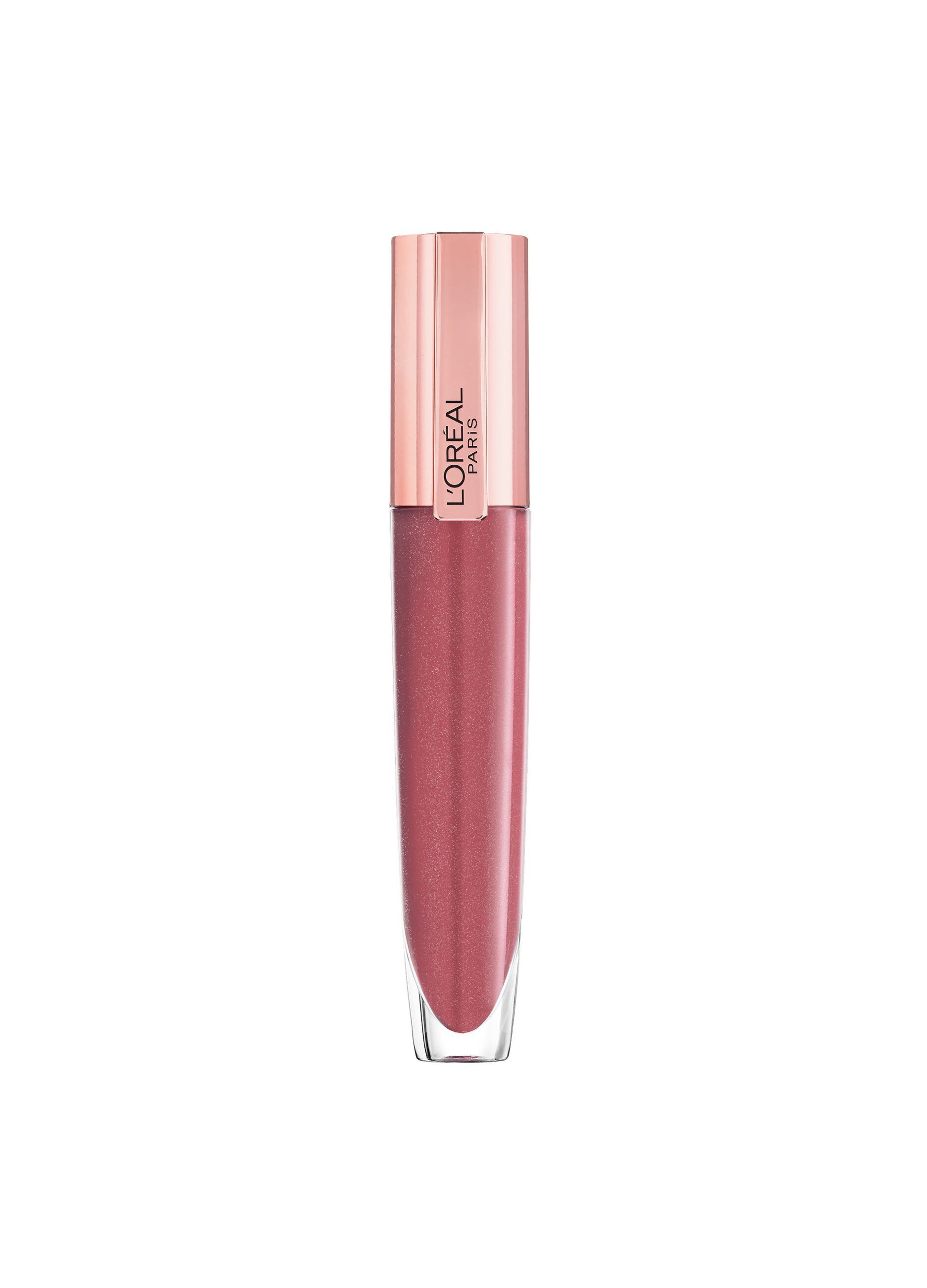 L’Oreal Paris Gloss volumizzante Brilliant Signature, Lucidalabbra a lunga durata, I Assert, 6,4 ml._0