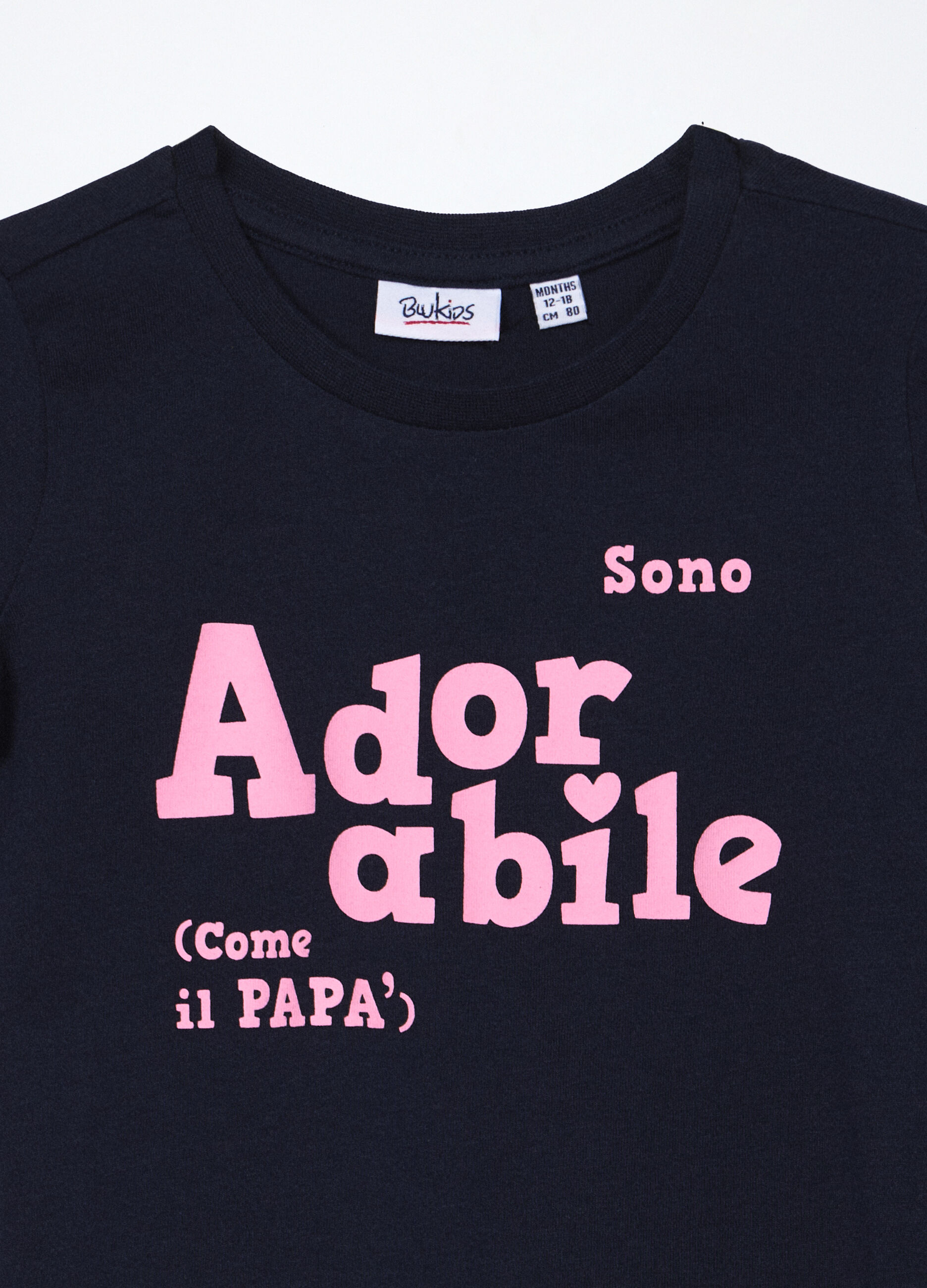 T-shirt in jersey di puro cotone neonata_2