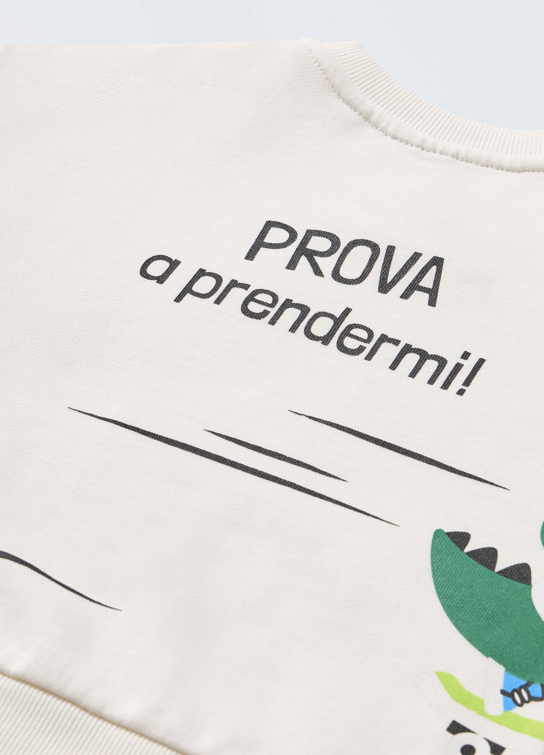 Felpa in french terry di puro cotone neonato_1