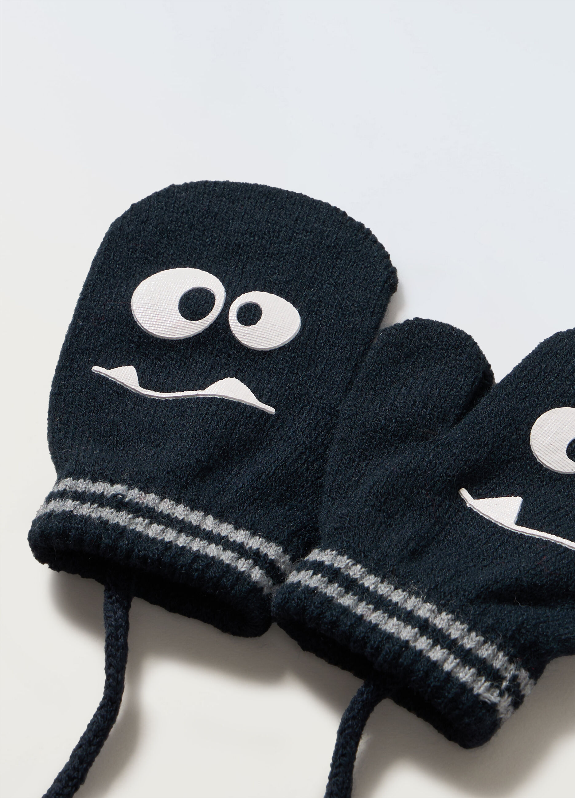 Muffole tricot con laccetto neonato_1