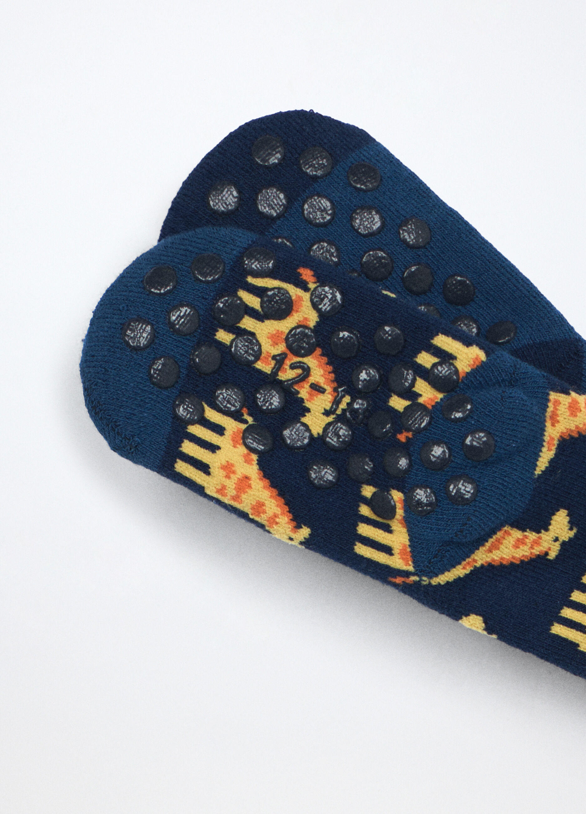 Pack 2 calzini antiscivolo in spugna neonato_2