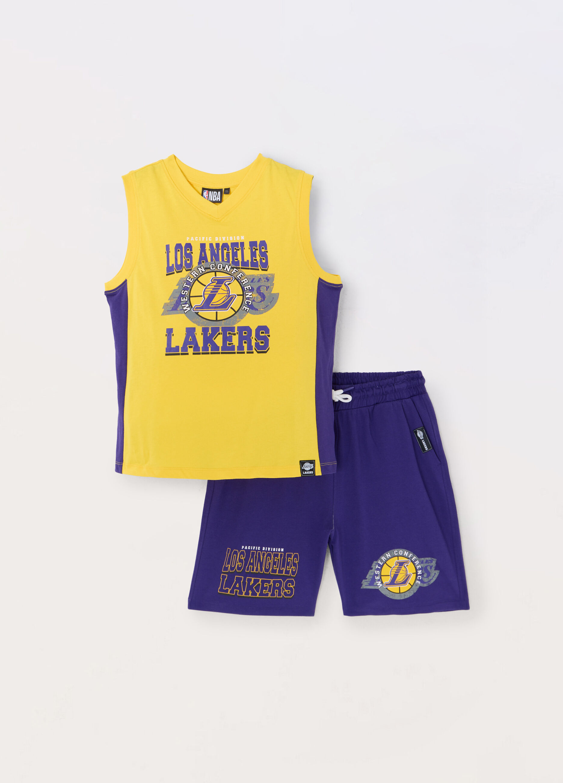 Jogging set in jersey di puro cotone ragazzo_0