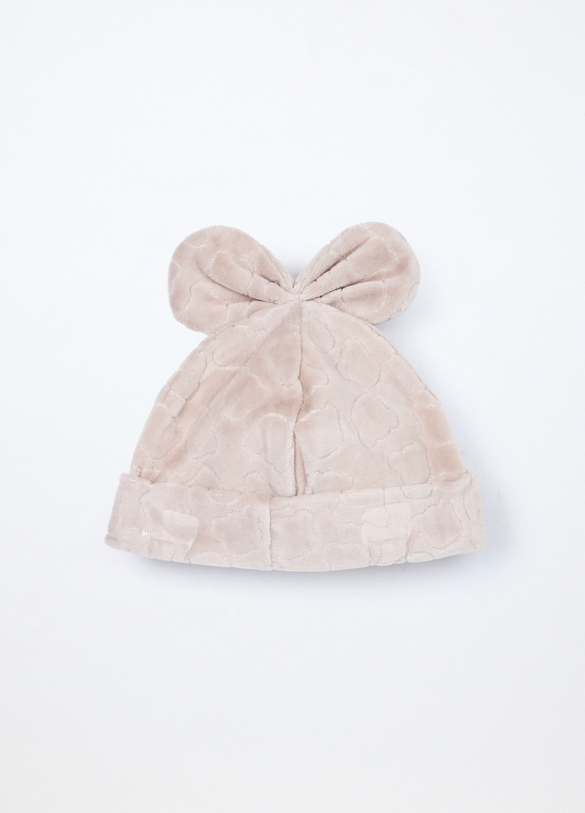 Berretto misto cotone velour_1