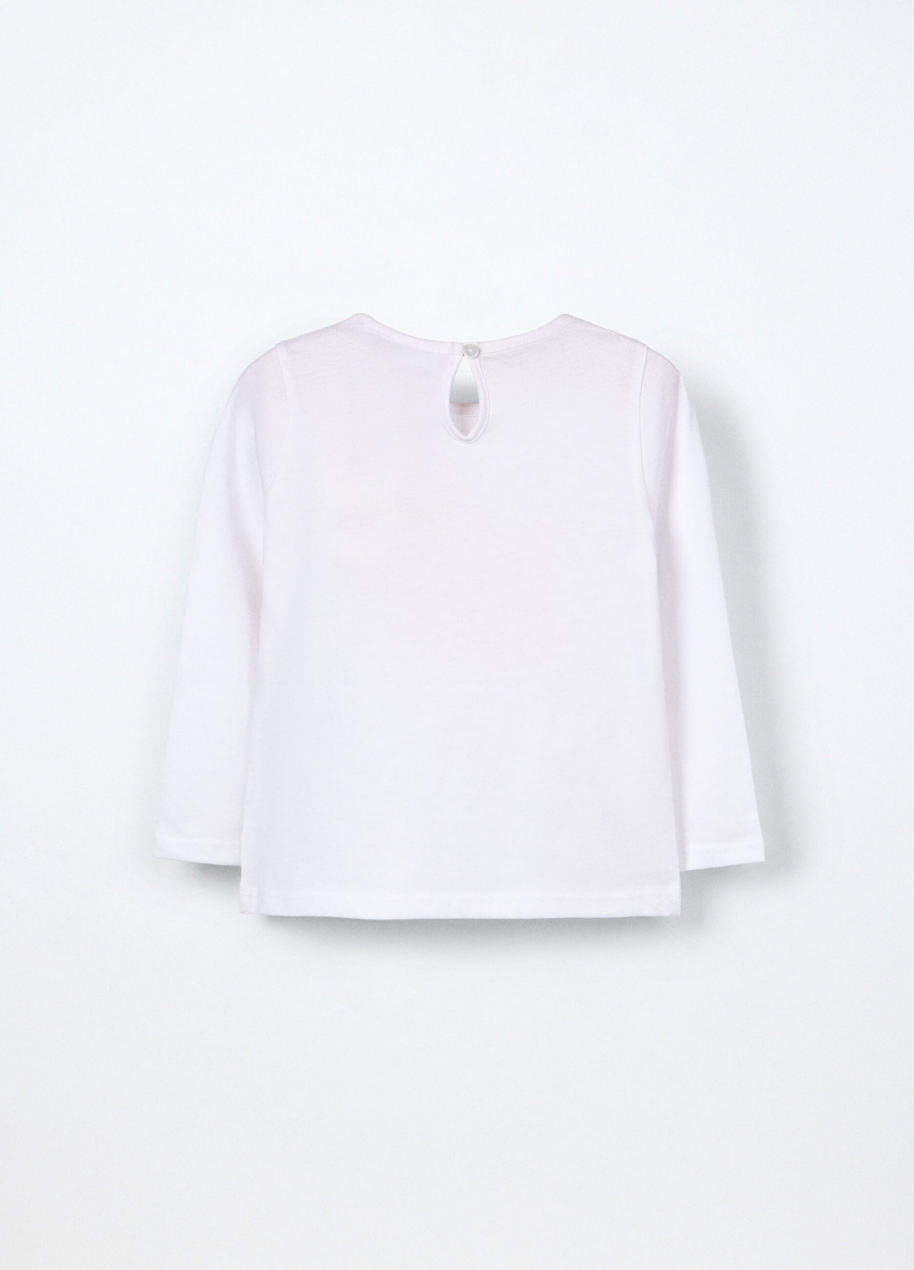 T-shirt in jersey di puro cotone neonata_1