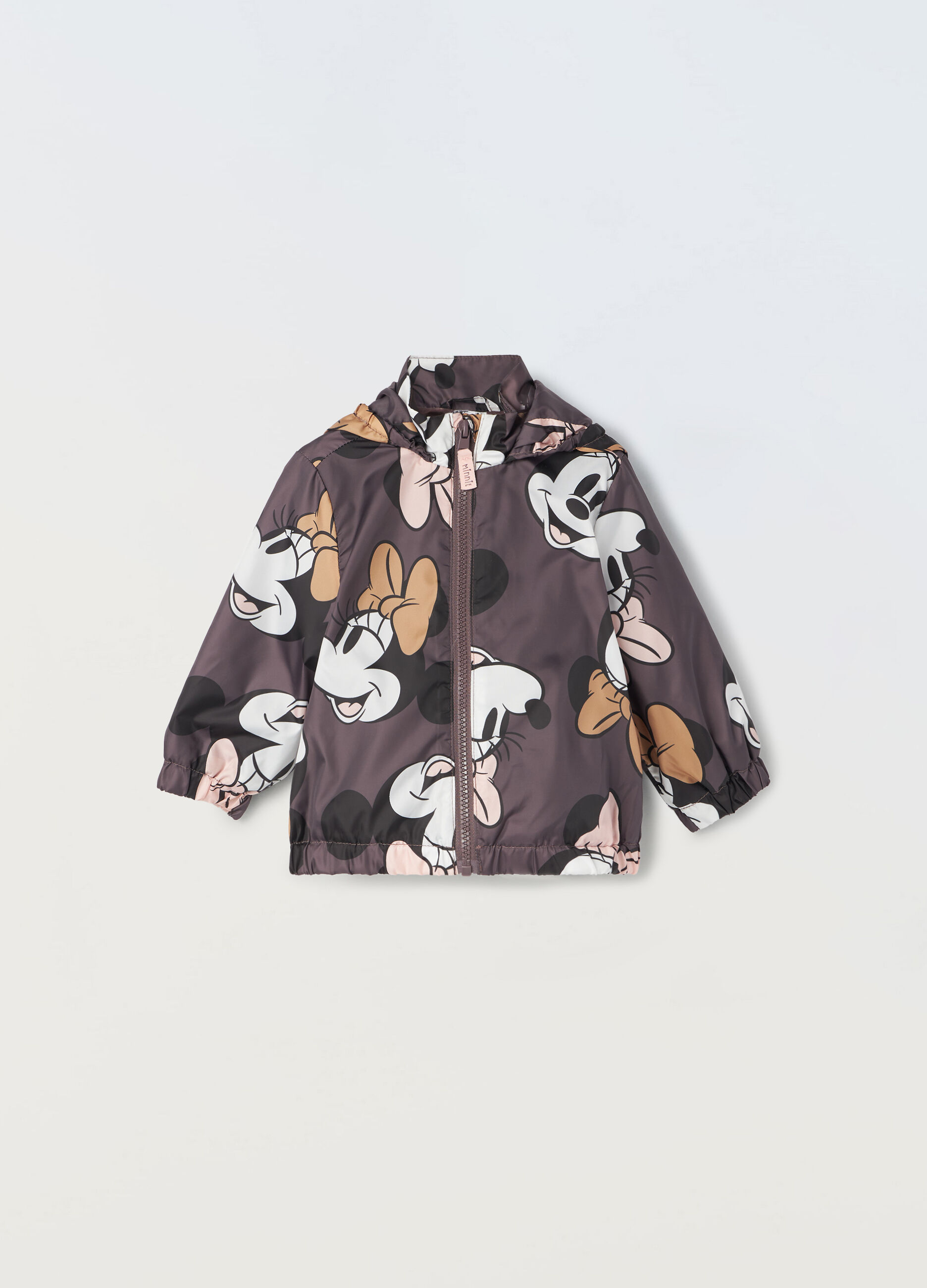 Giacca a vento con stampa neonata_0