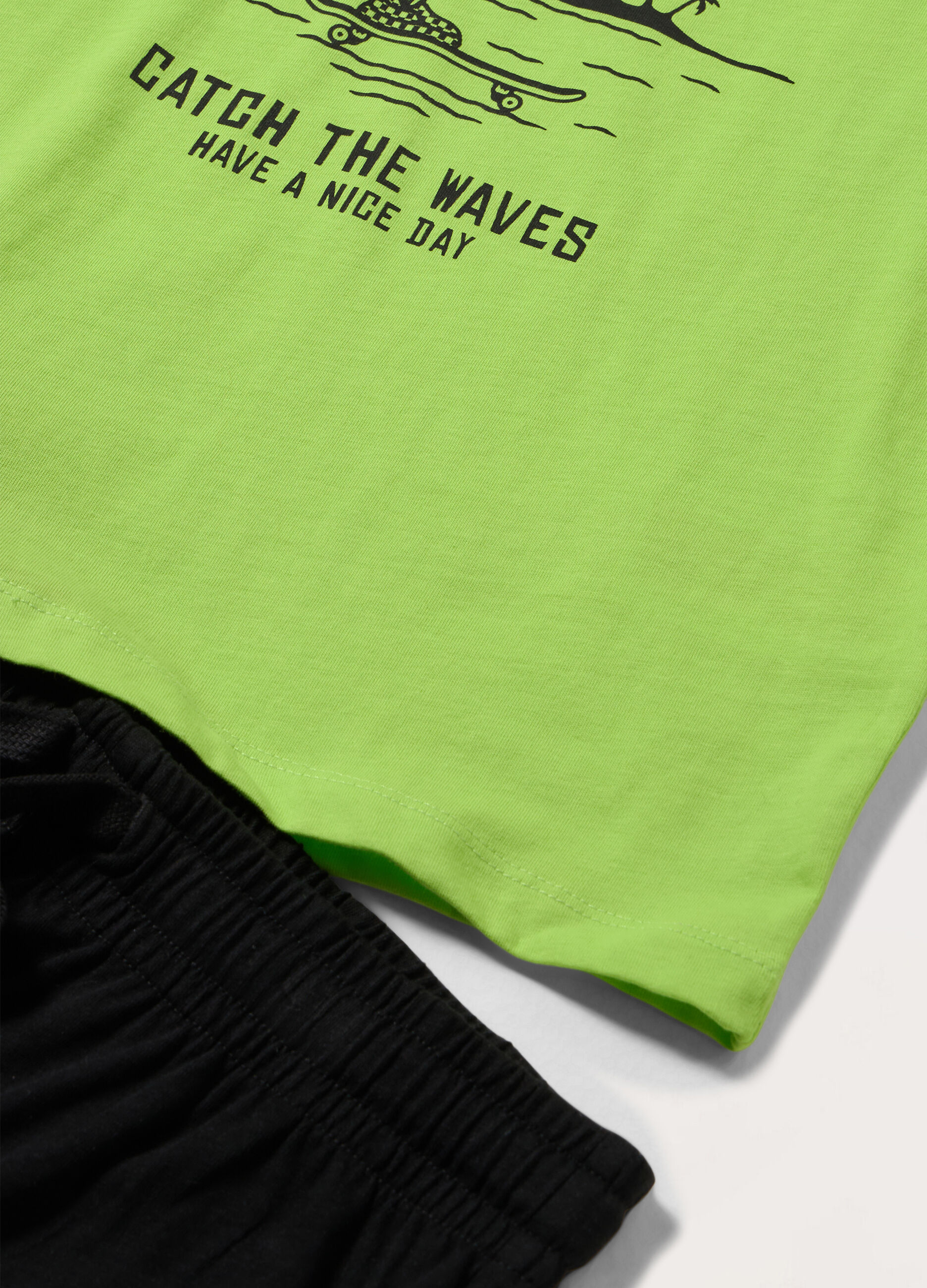 Jogging set in jersey di puro cotone ragazzo_1