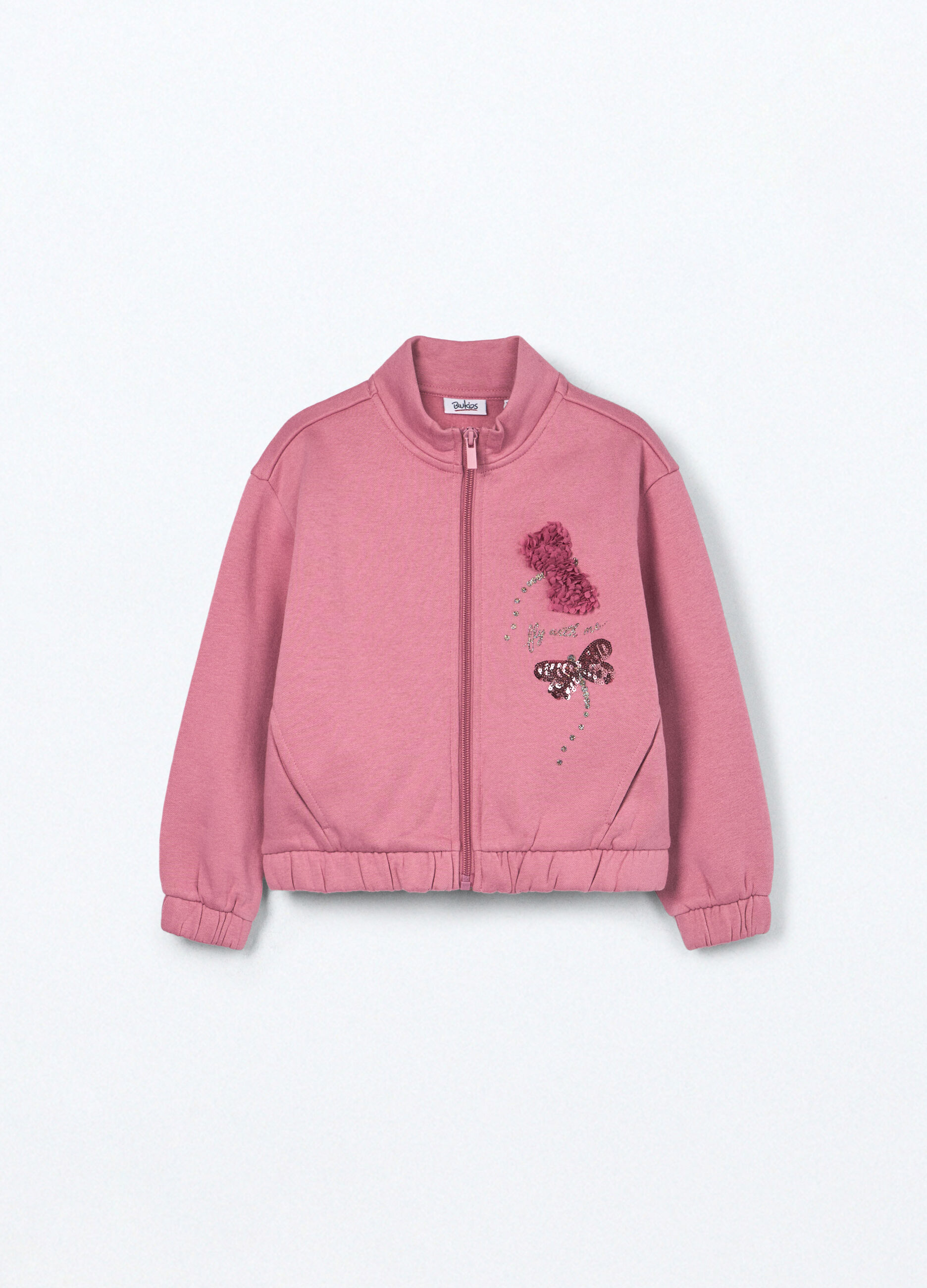 Felpa misto cotone bambina_0