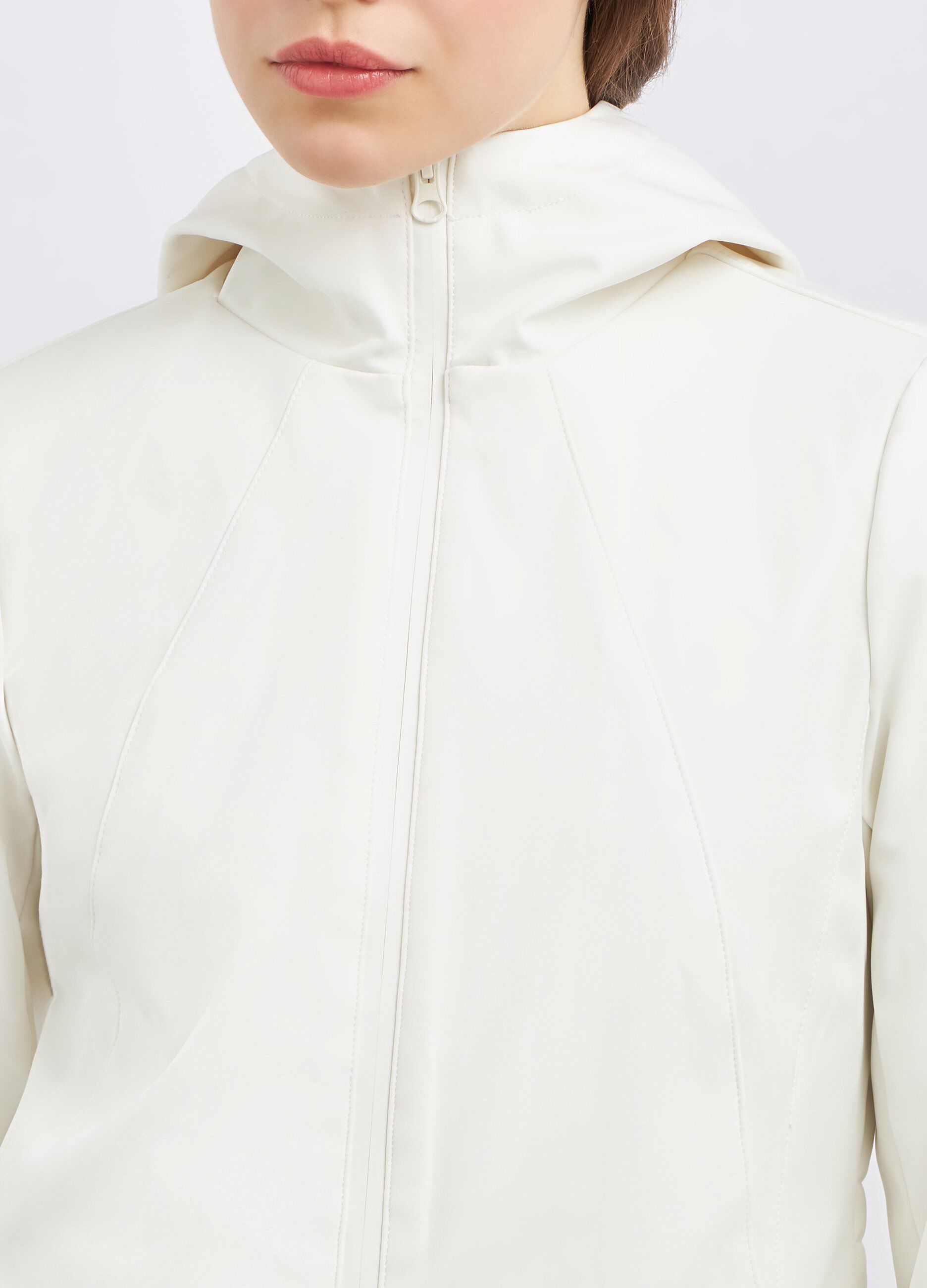 Parka con mantellina donna_2