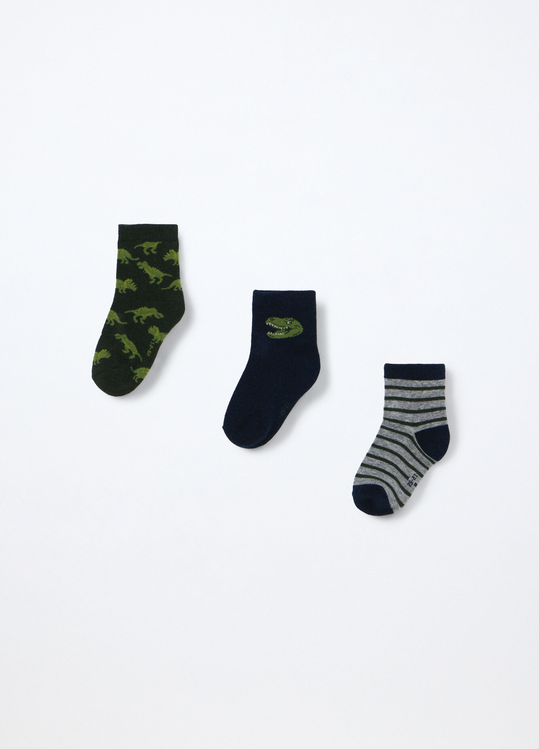 Pack 3 calze corte misto cotone bambino_1