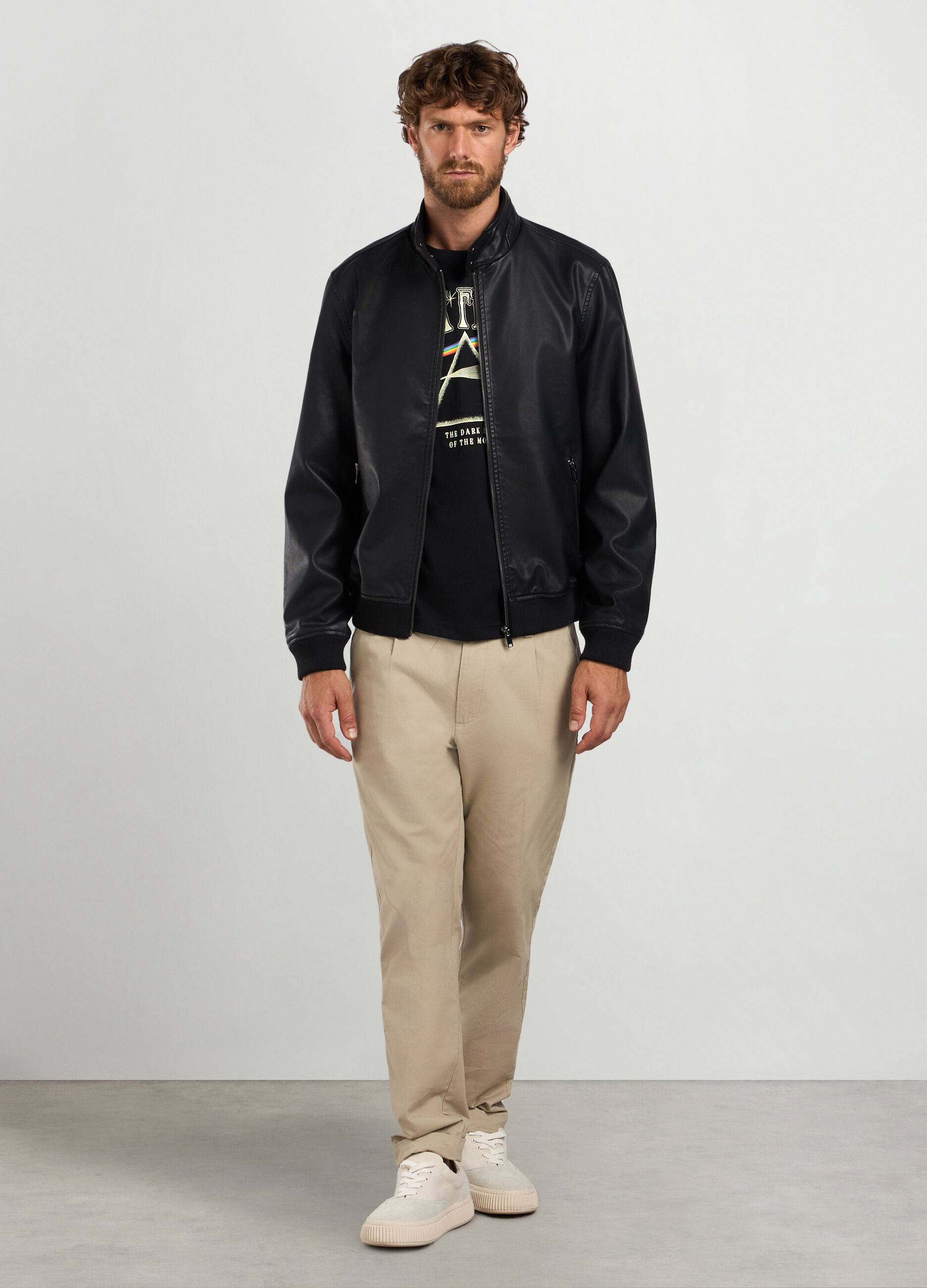 Giubbotto in ECOpelle uomo_0