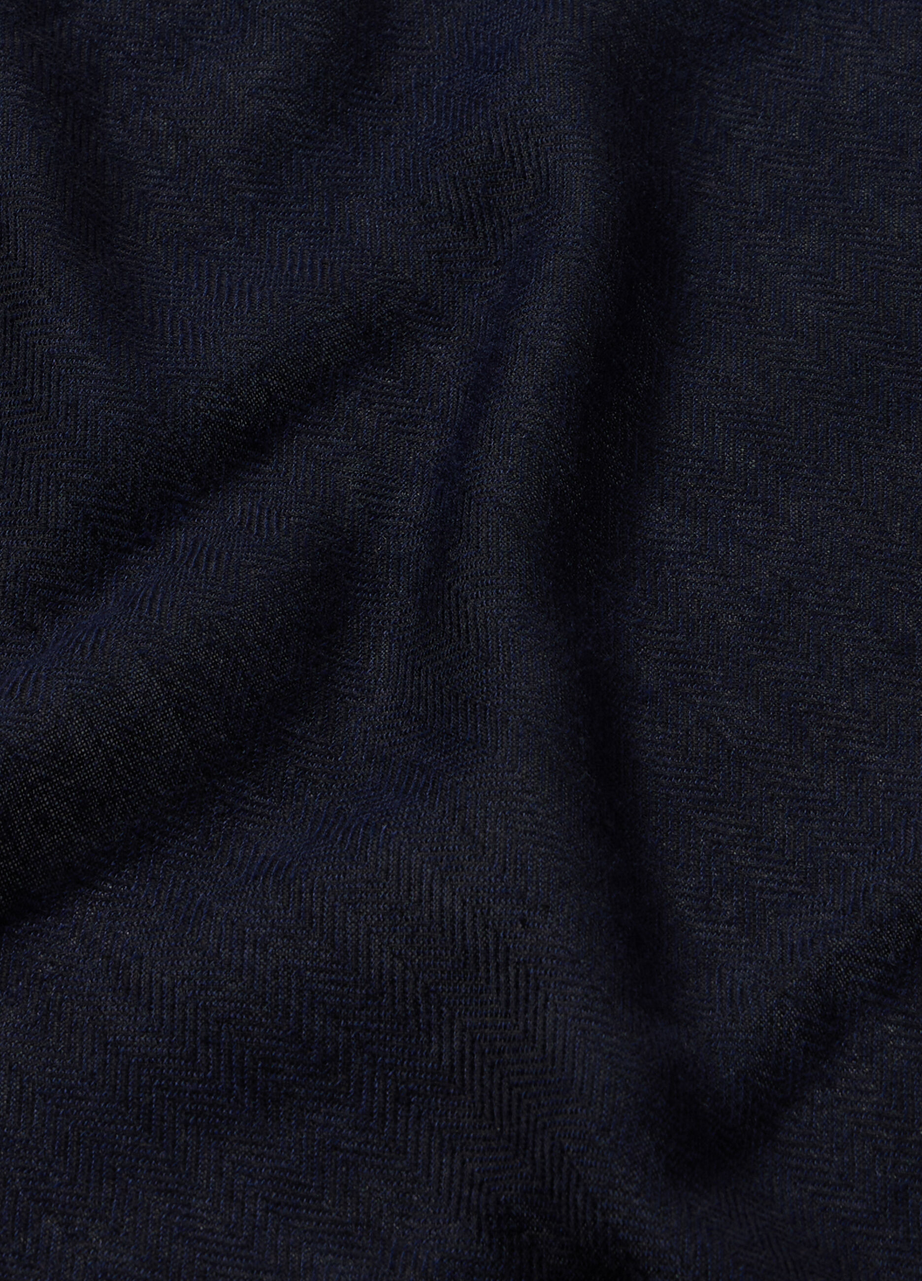Sciarpa in misto cotone chevron uomo_1