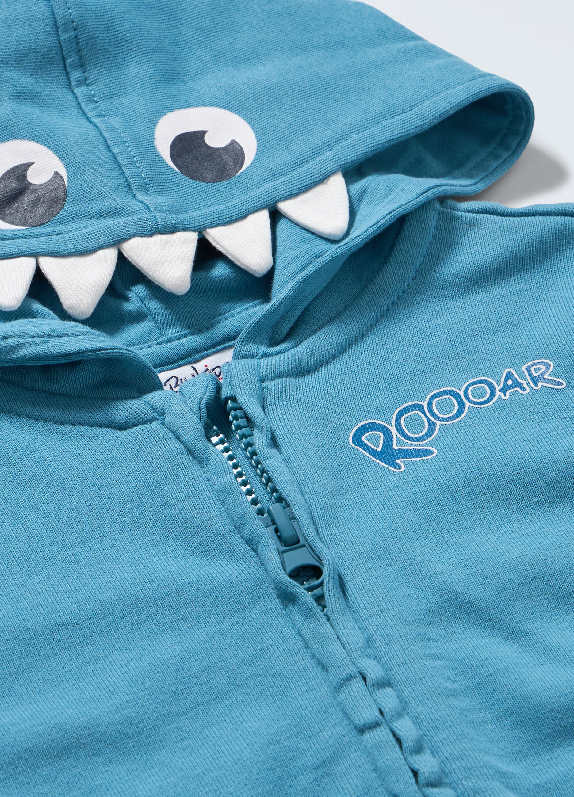 Felpa full zip con cappuccio neonato_1