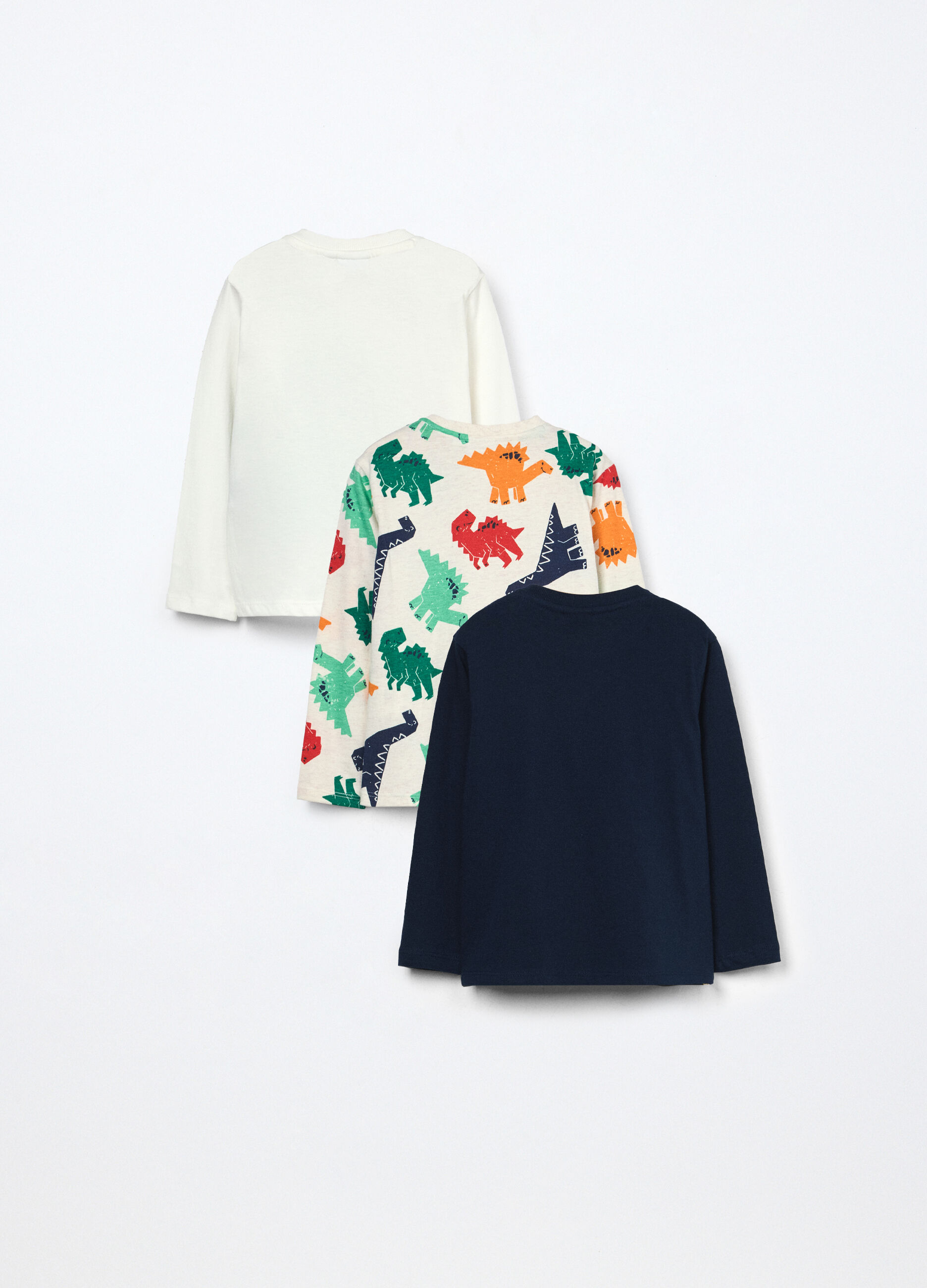 Pack 3 t-shirt in jersey di puro cotone neonato_1