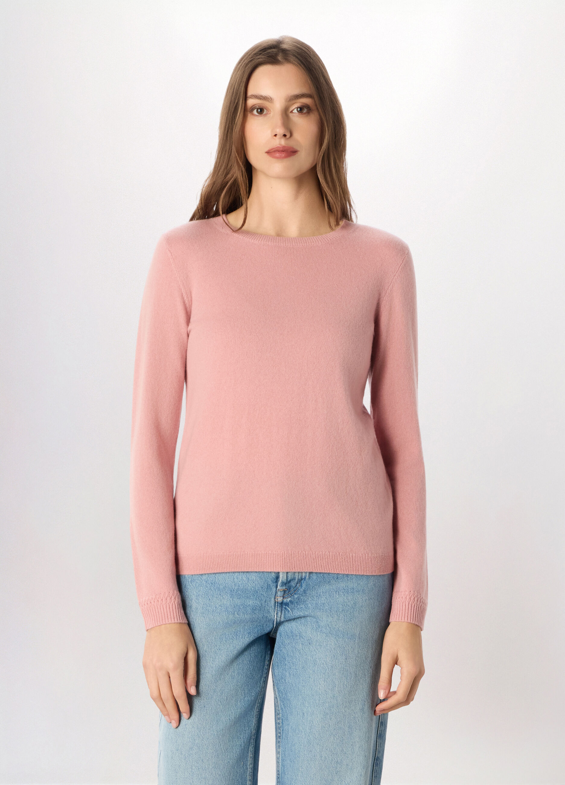 Pullover in puro cashmere donna_0