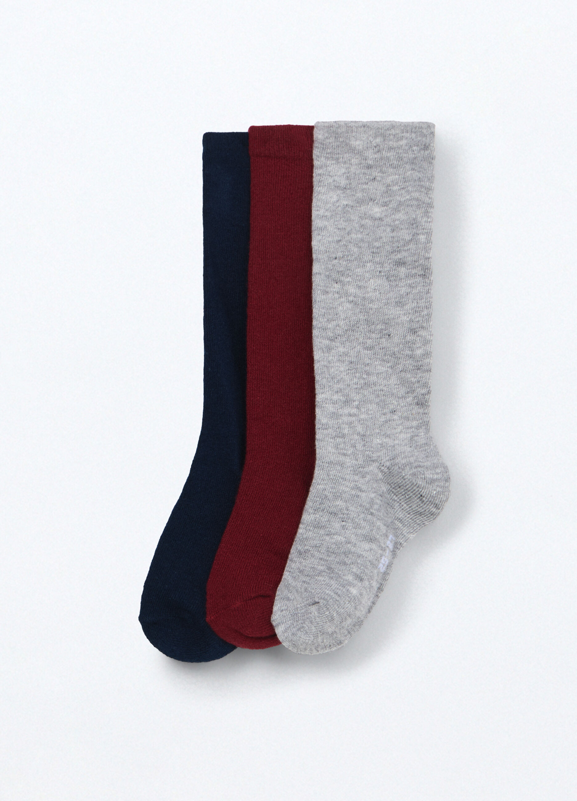 Pack 3 calze lunghe misto cotone bambino_0
