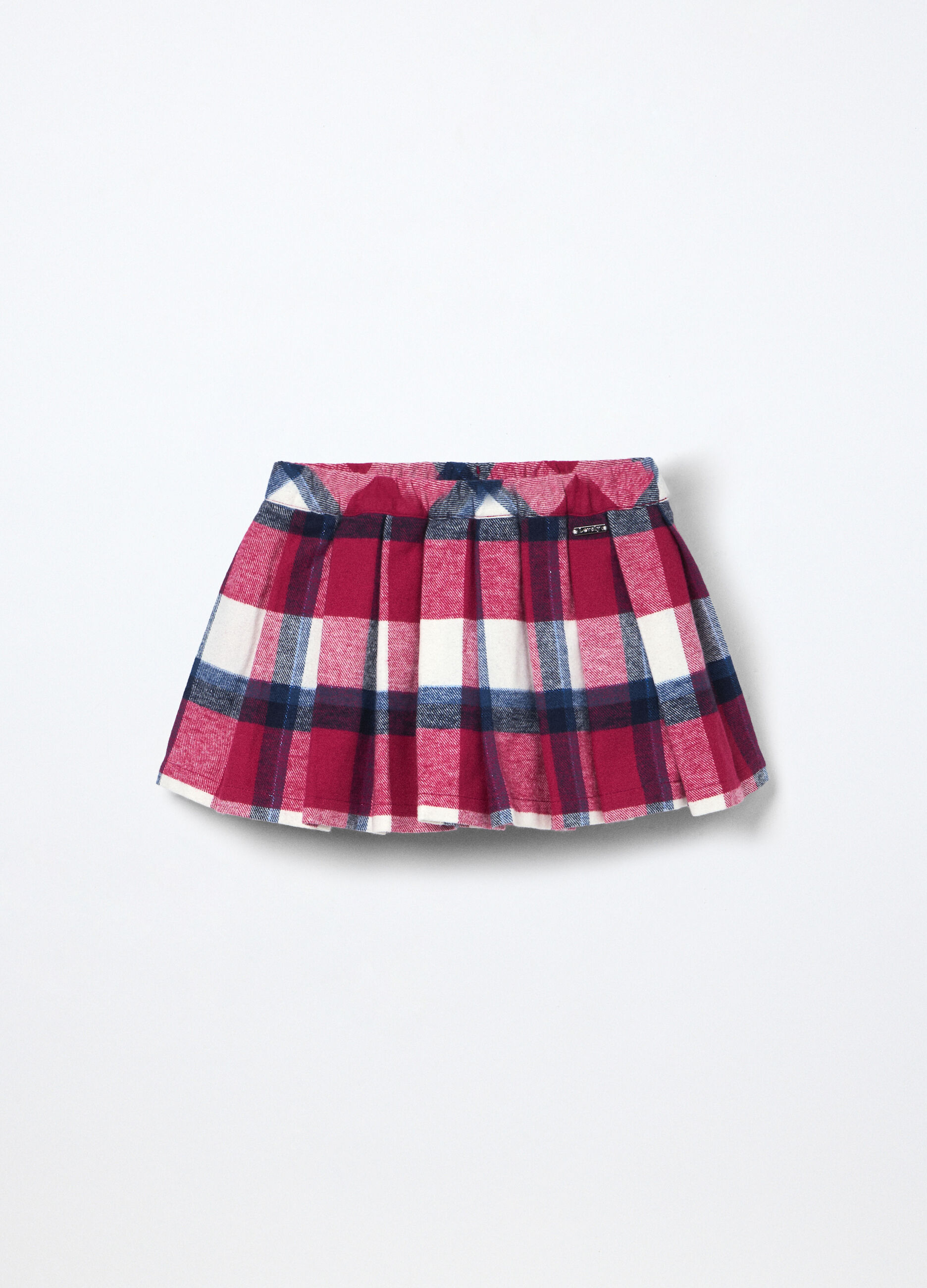 Gonna in twill di cotone neonata_0