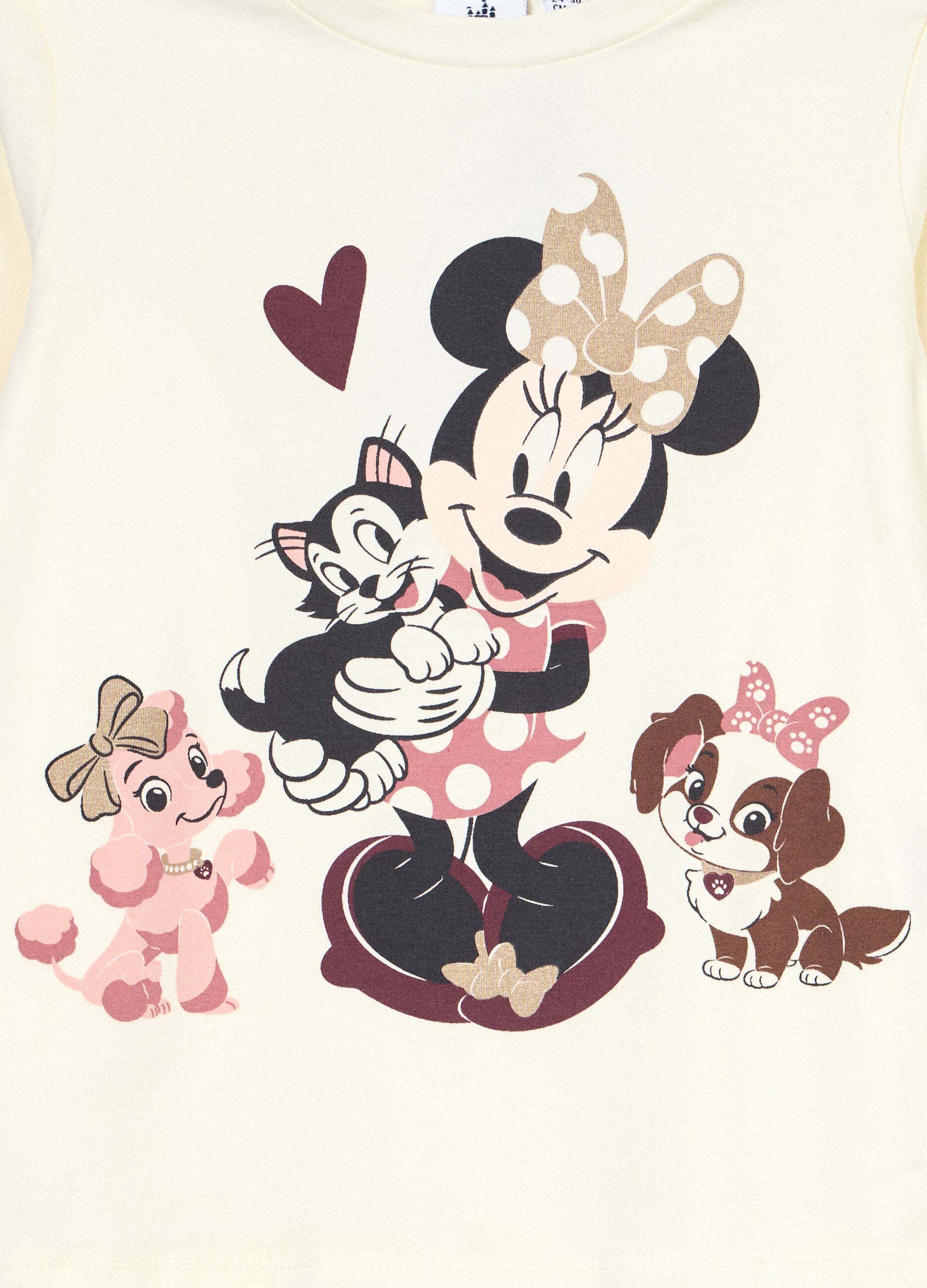 T-shirt in jersey di cotone stretch neonata_2