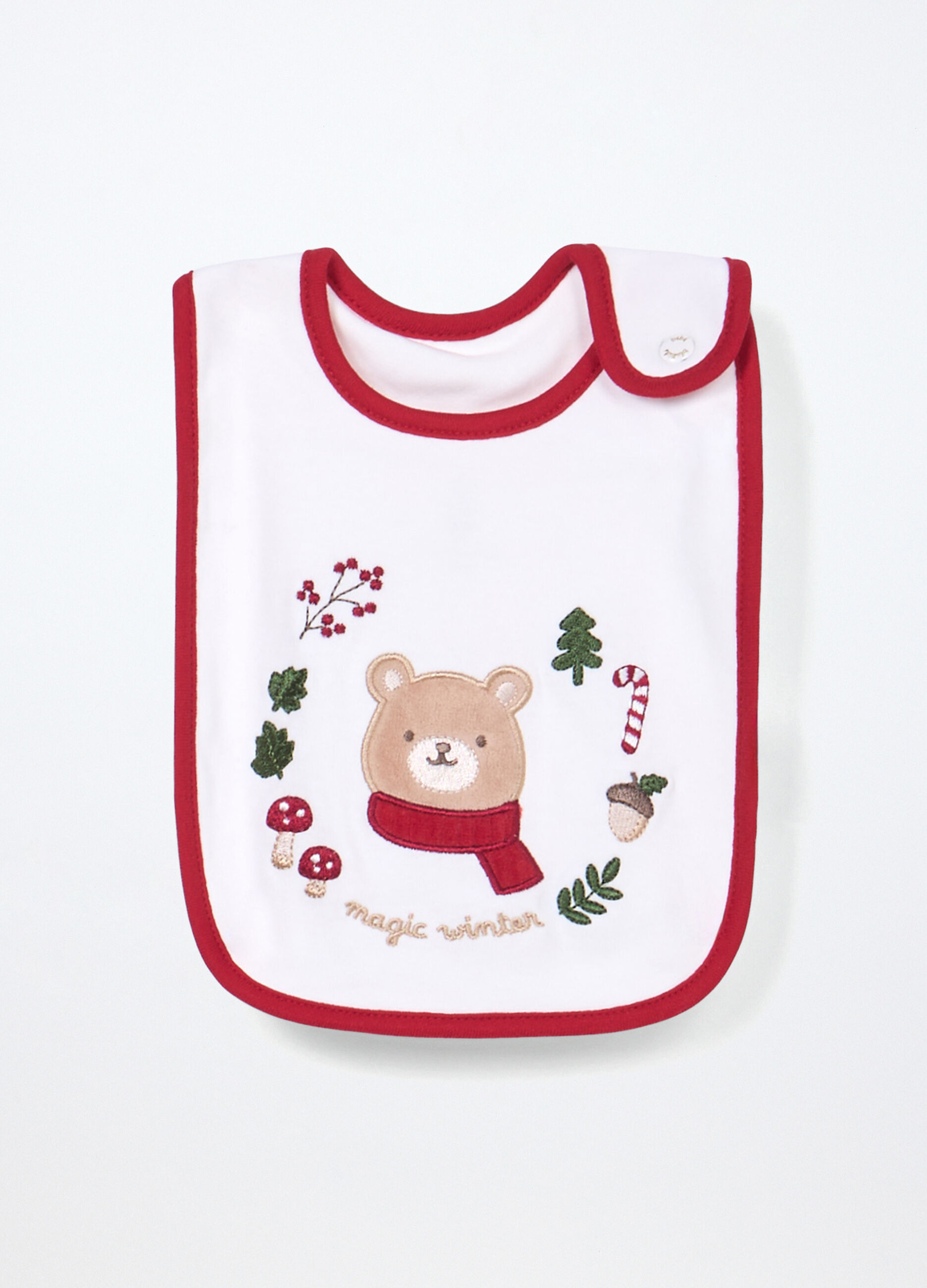 Bavaglino in interlock di puro cotone _0