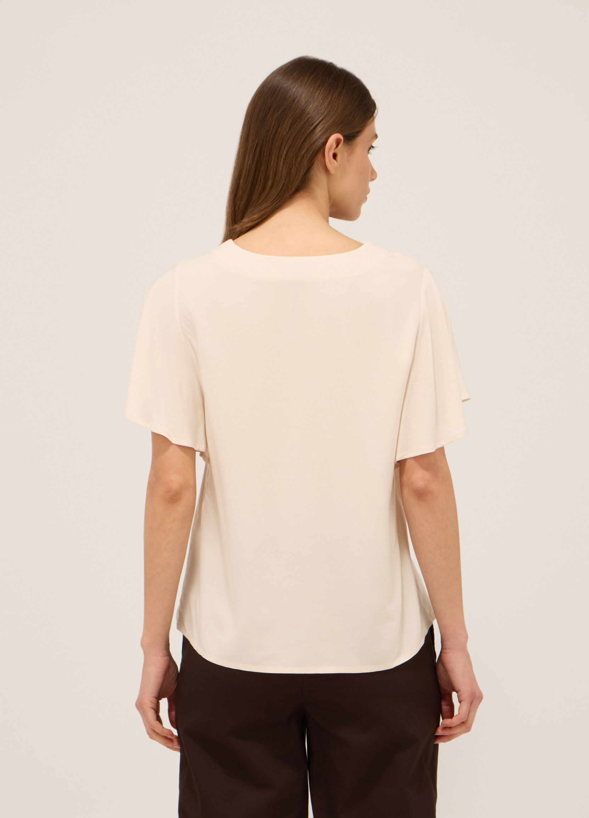 Blusa in pura viscosa donna_1
