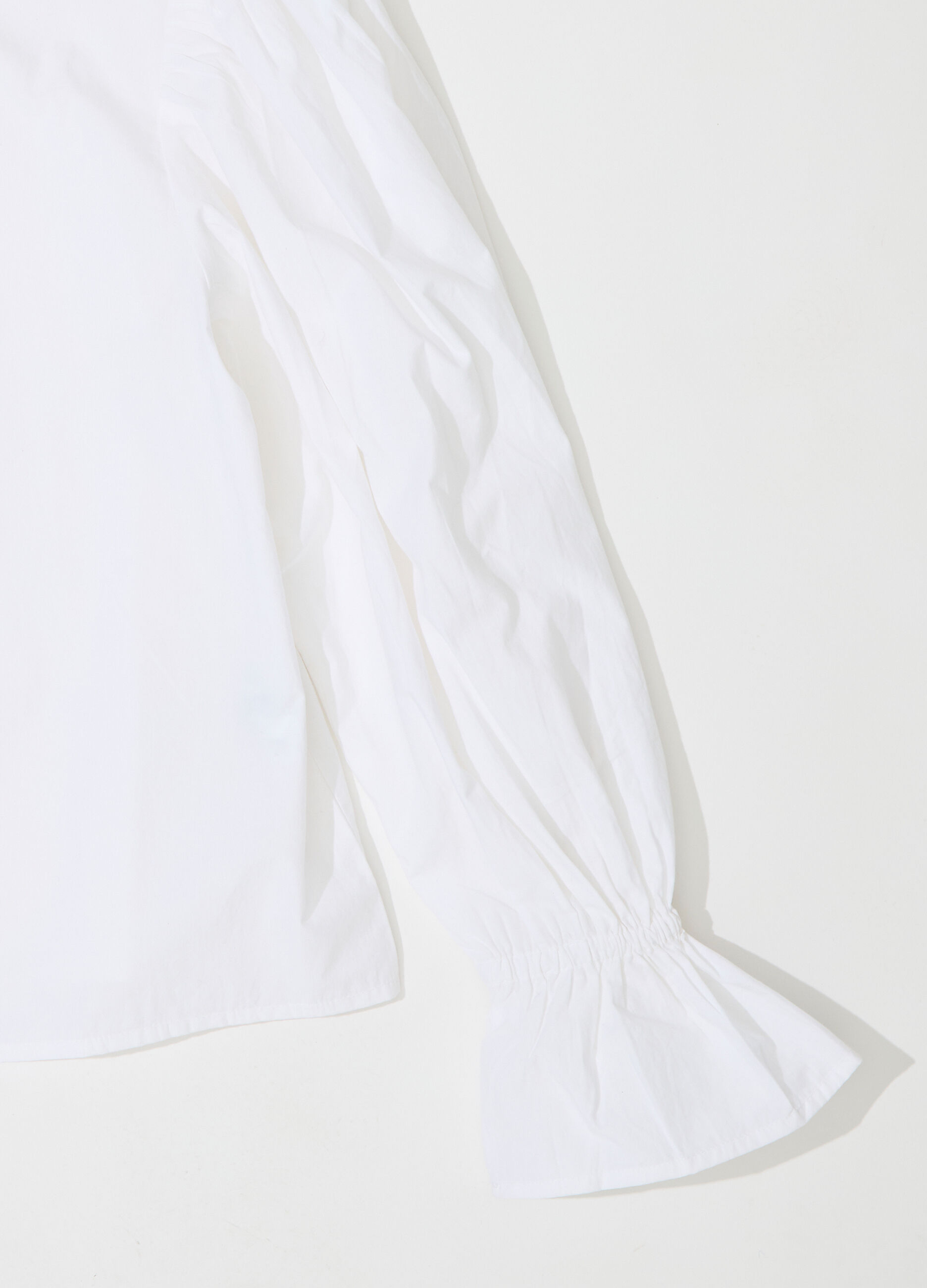 Blusa in popeline di puro cotone donna_6