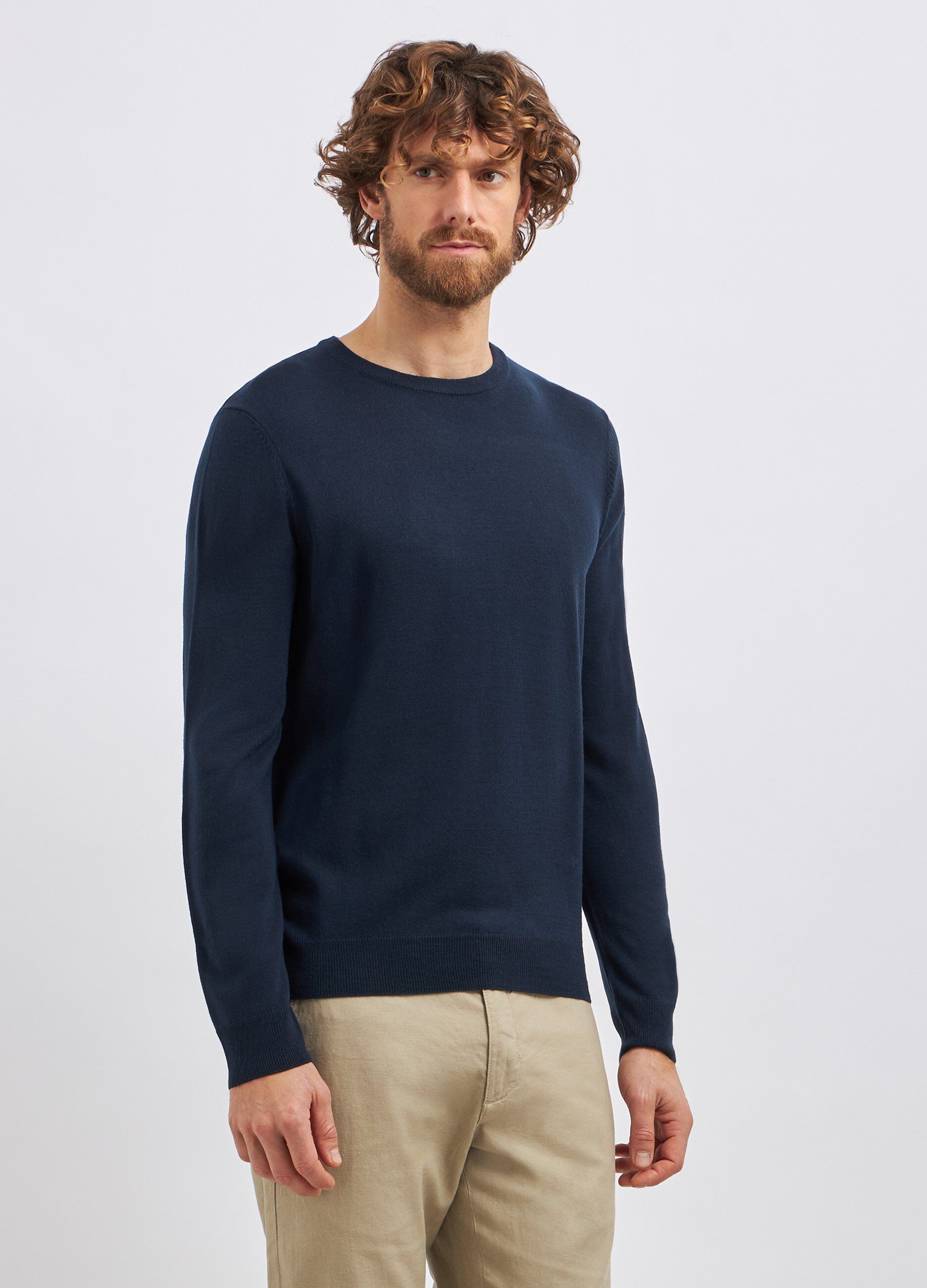 Girocollo tricot uomo_0
