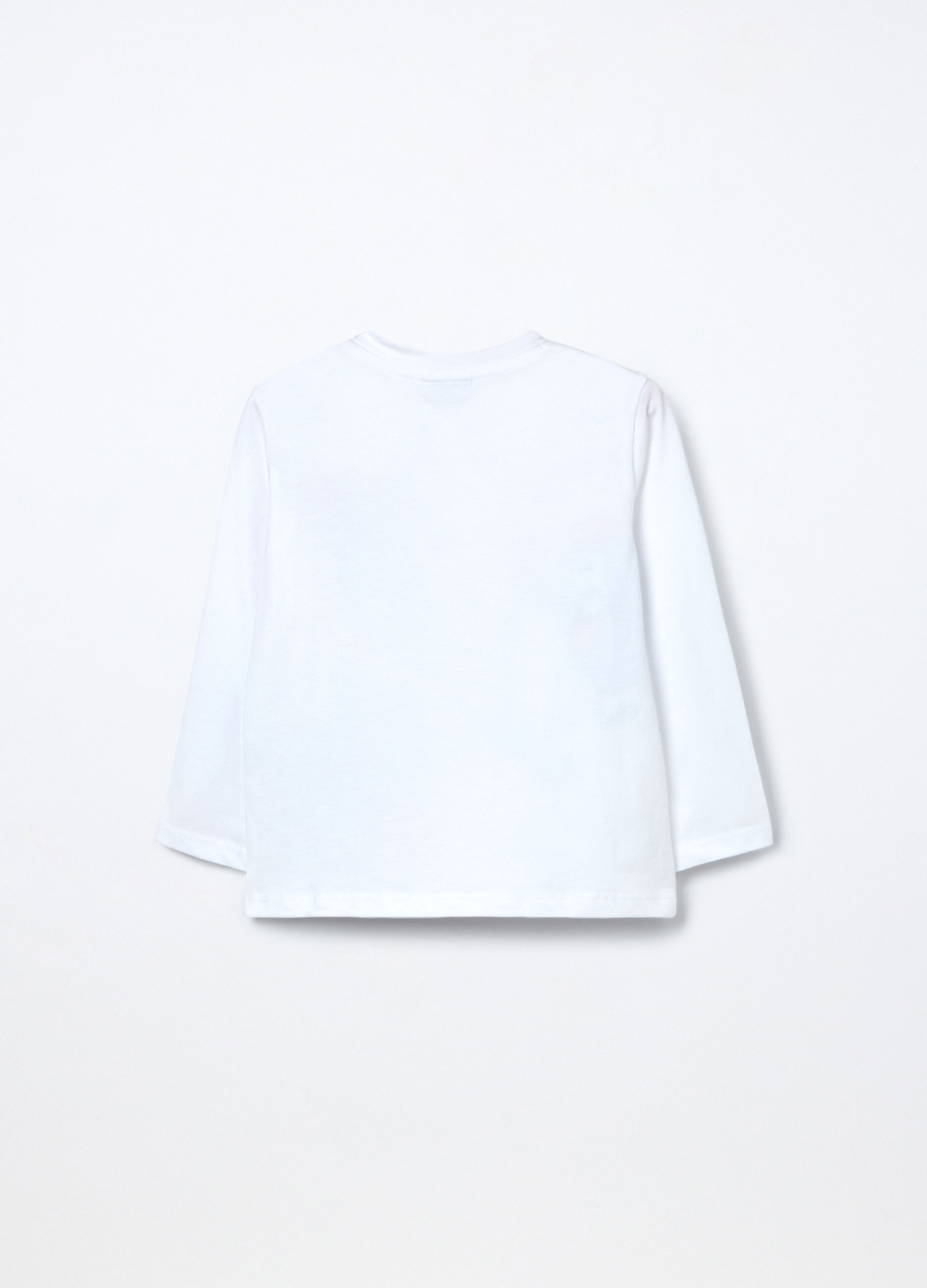 T-shirt in jersey di puro cotone neonato_1