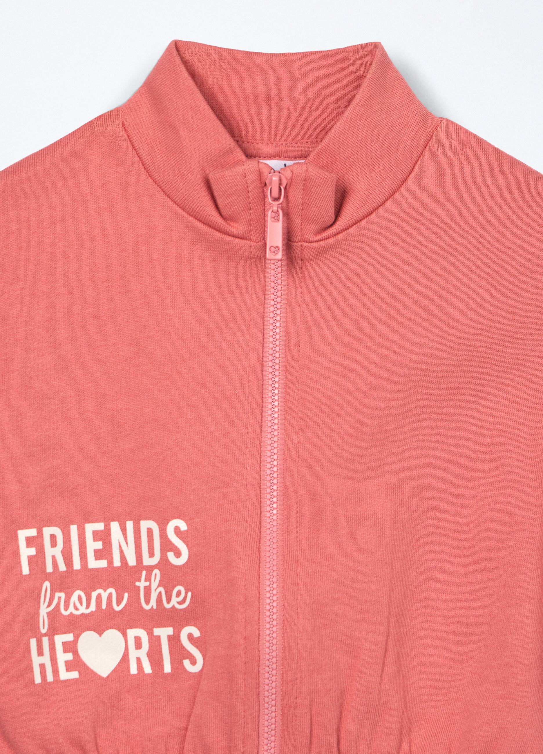 Jogging set in french terry di puro cotone neonata_2