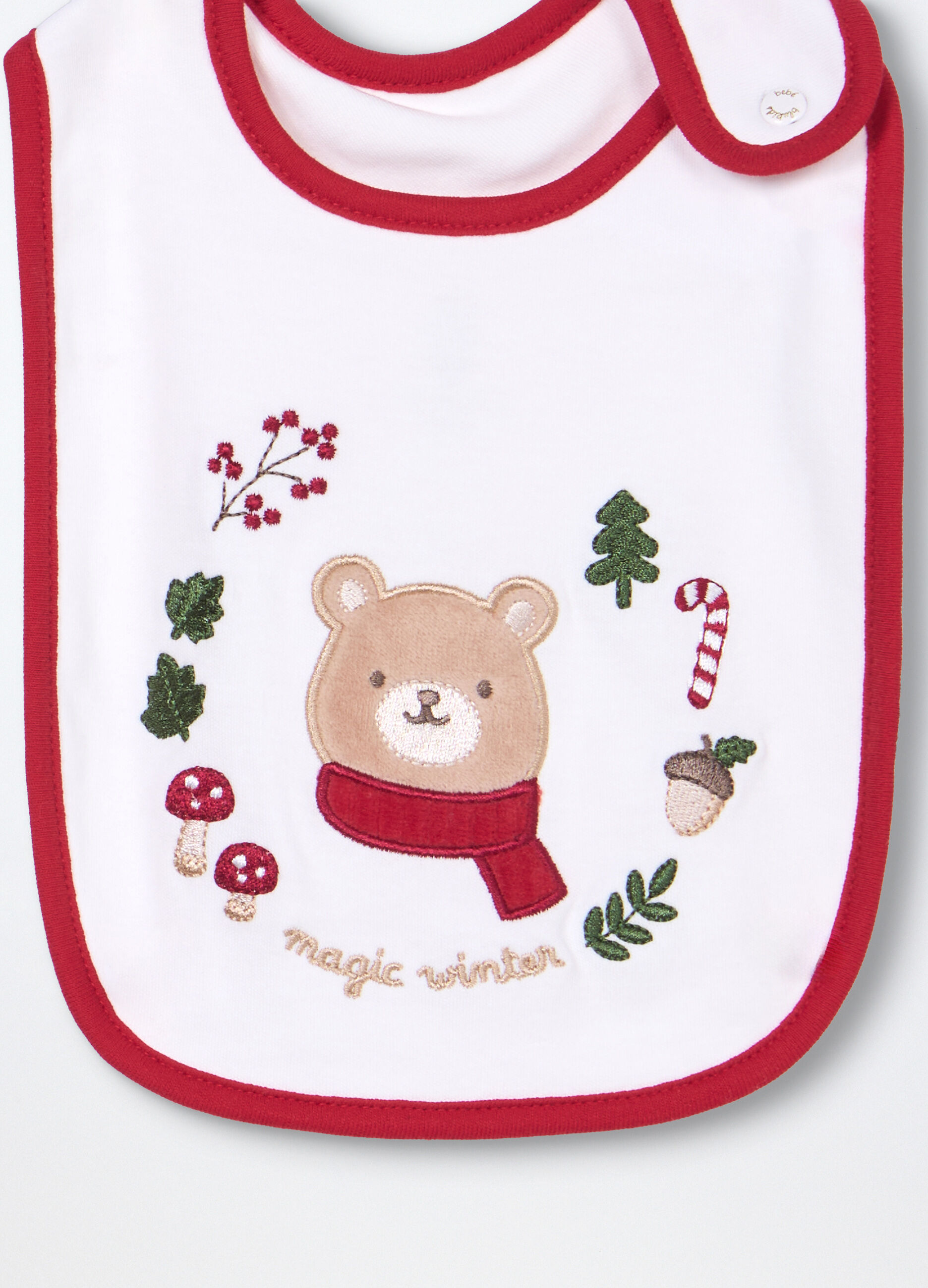 Bavaglino in interlock di puro cotone _1