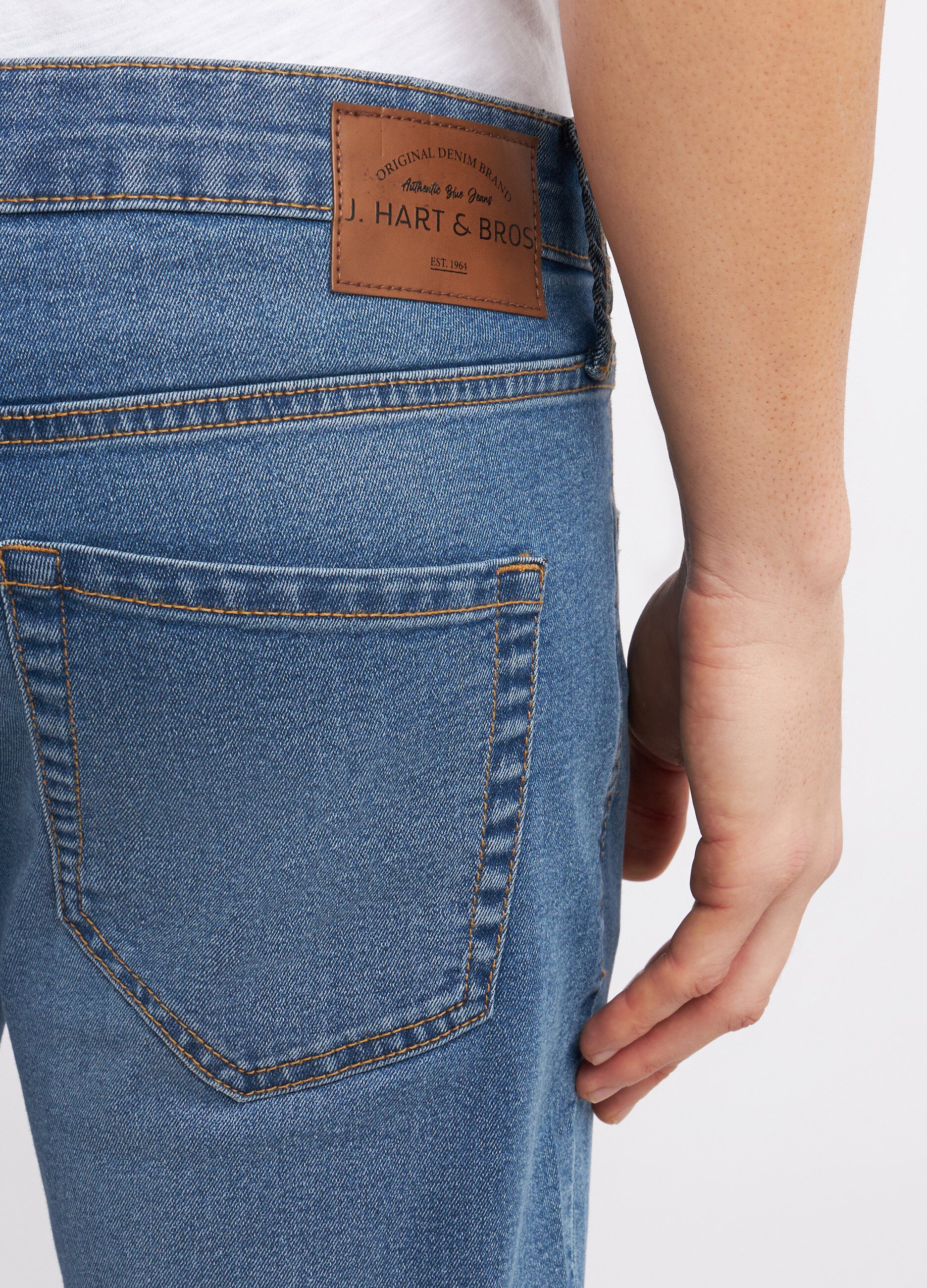Jeans skinny in misto cotone stretch uomo_2