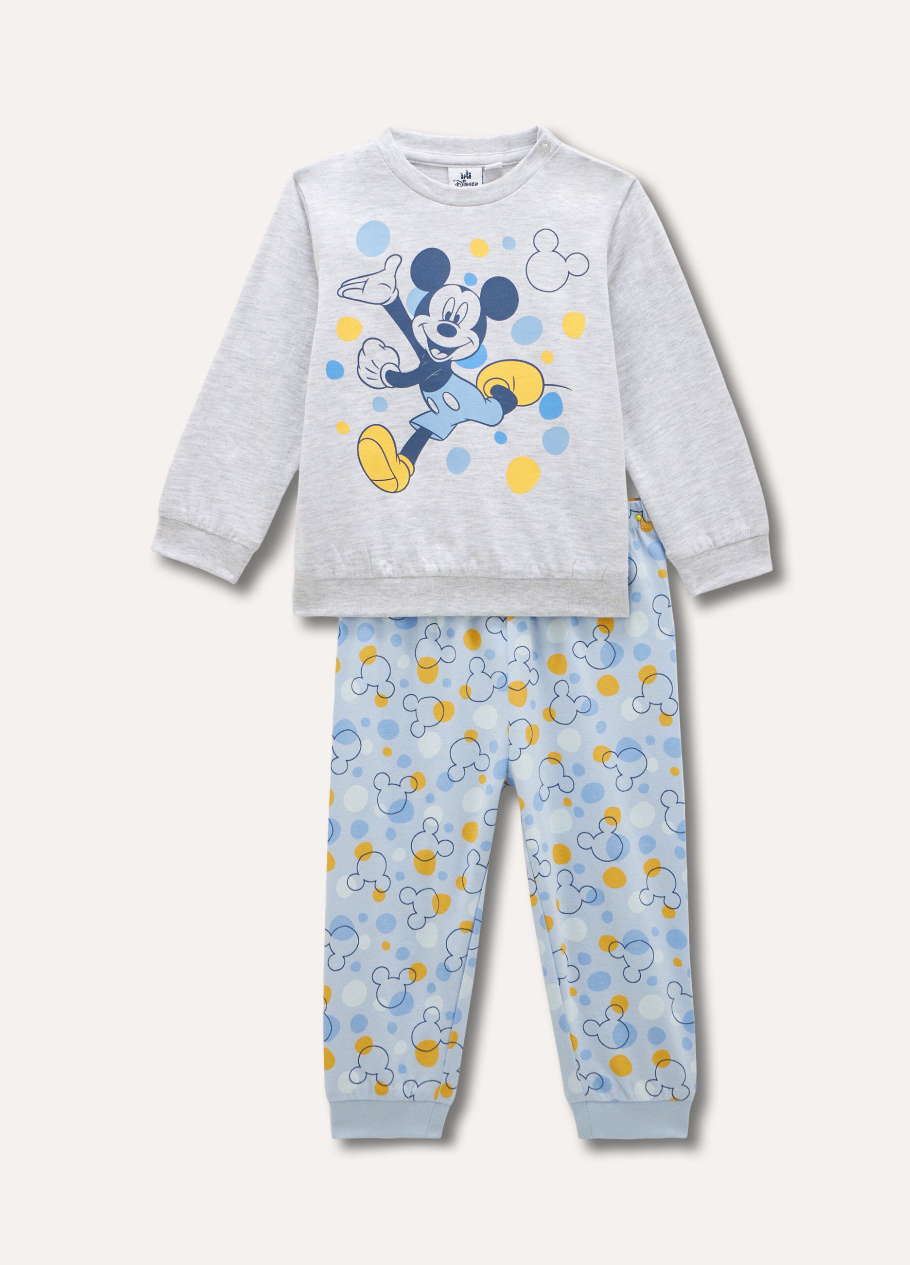 Pigiama lungo Disney in cotone neonato_0