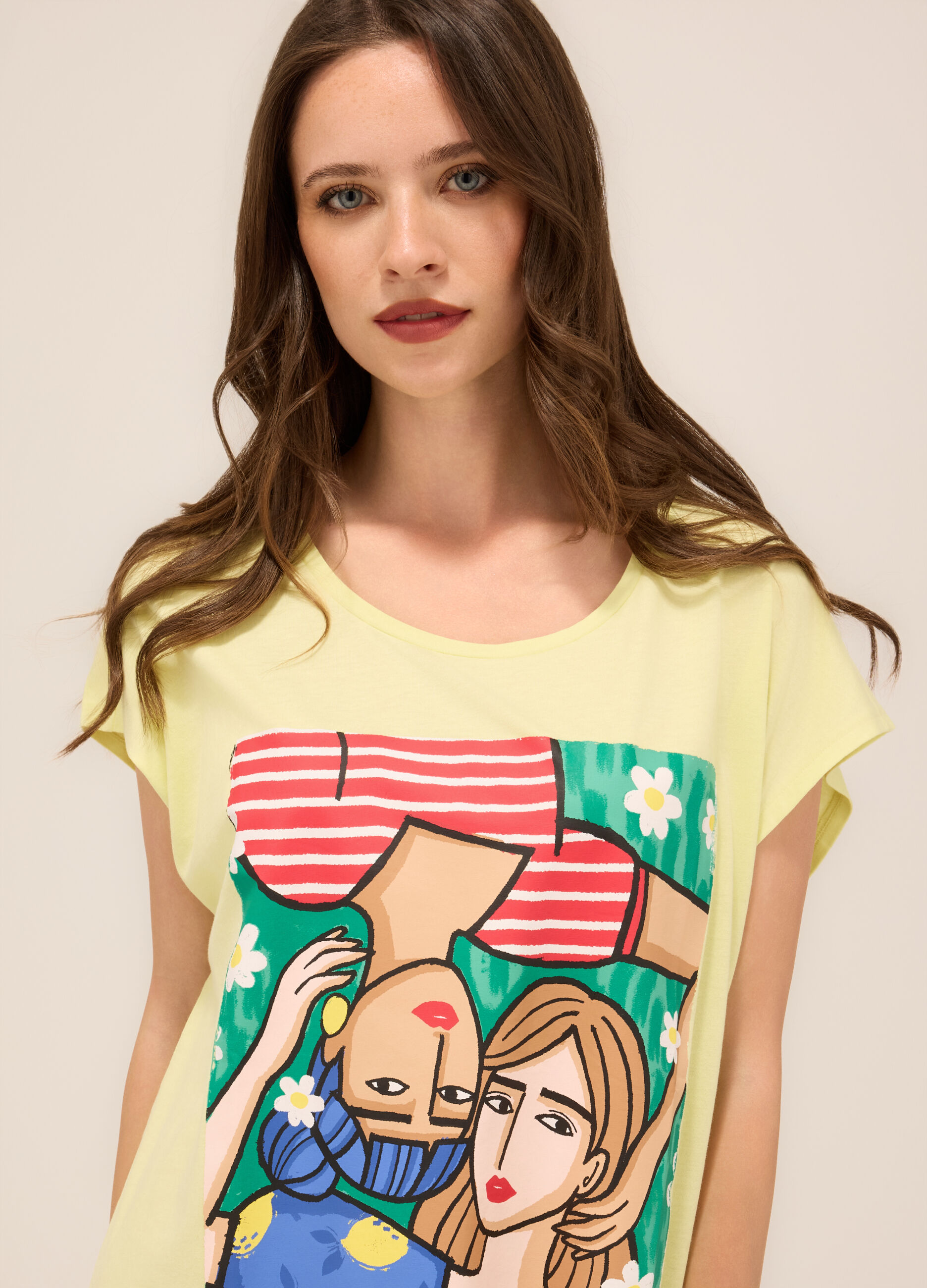 Maxi t-shirt da spiaggia donna_2
