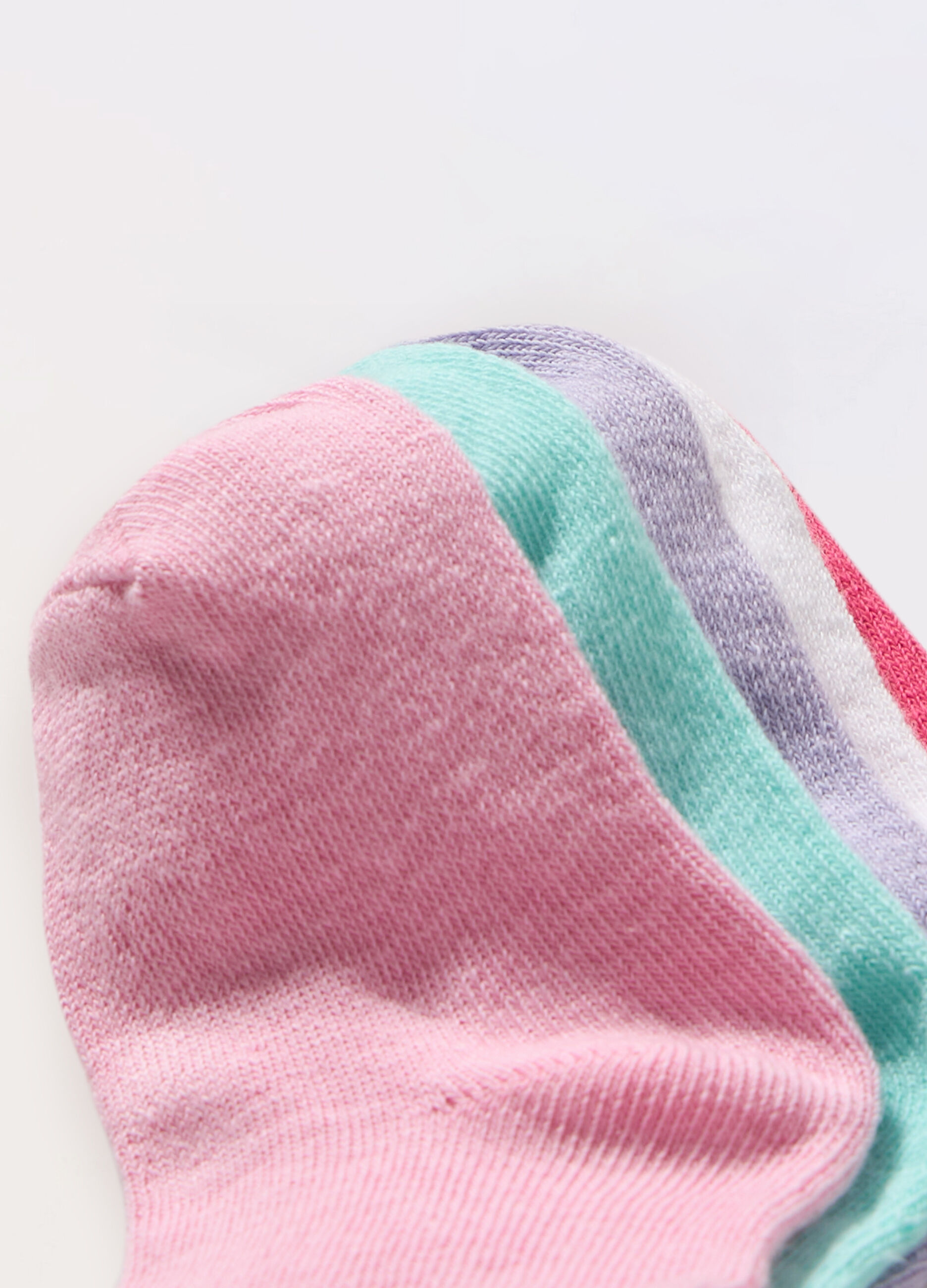 Pack 5 calze corte misto cotone neonata_1