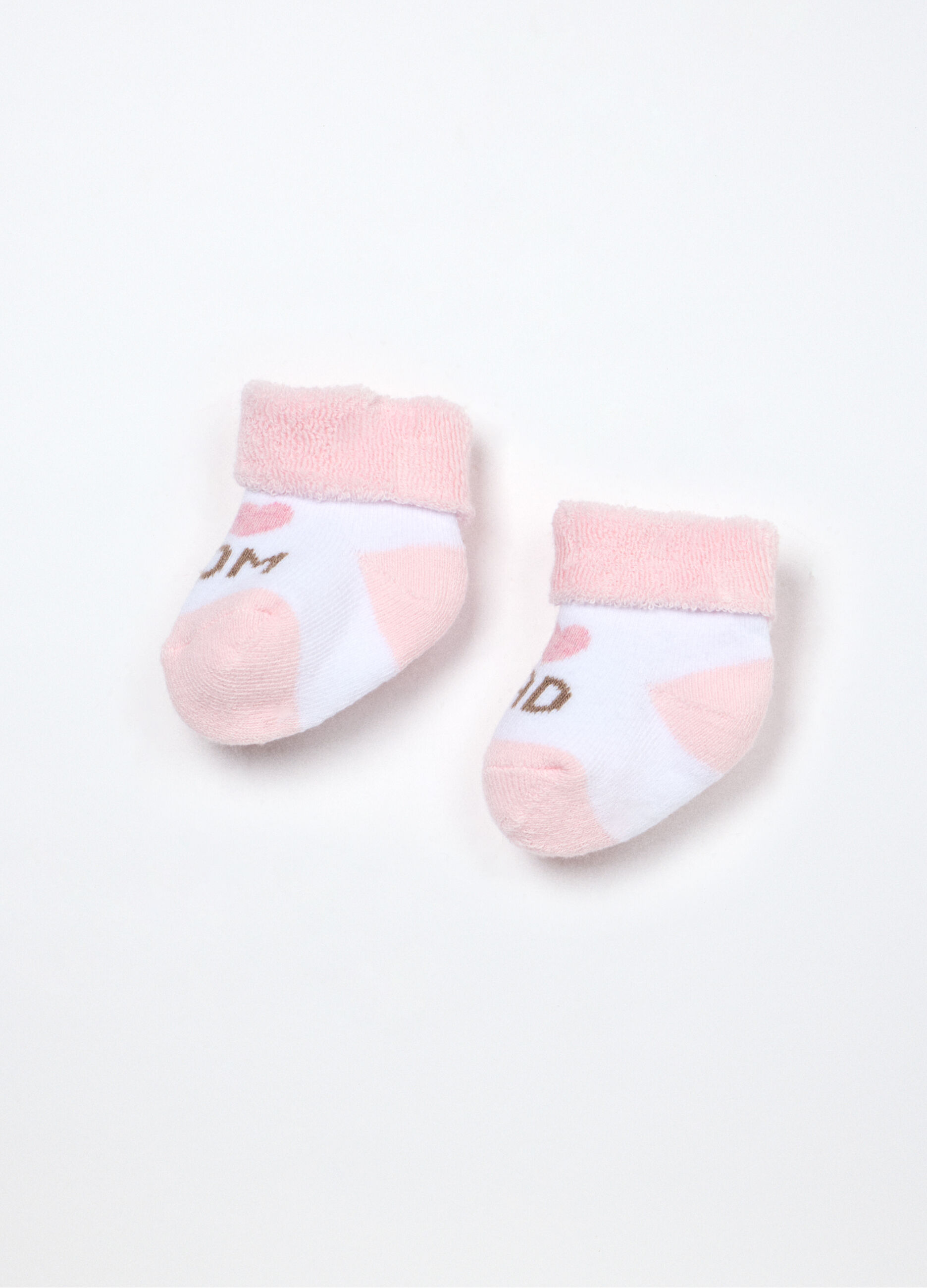 Calzini in spugna misto cotone neonata_1