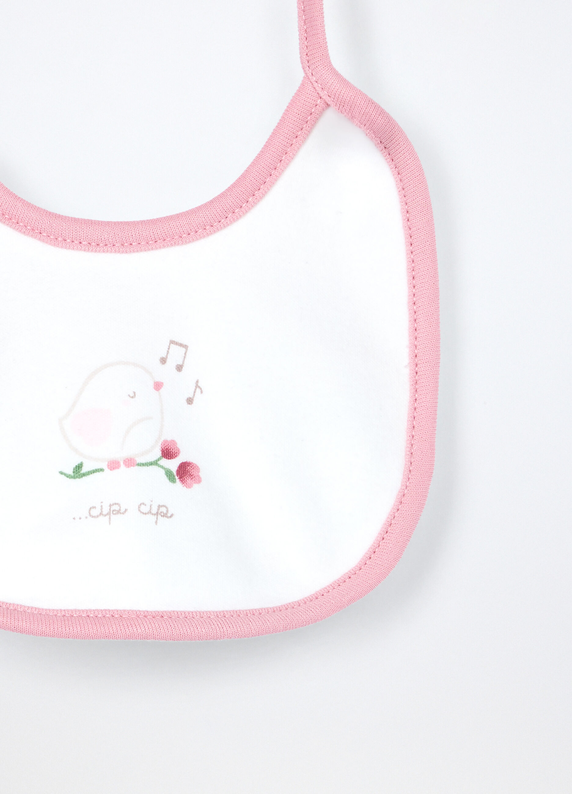 Pack 2 bavaglini in interlock di puro cotone_2